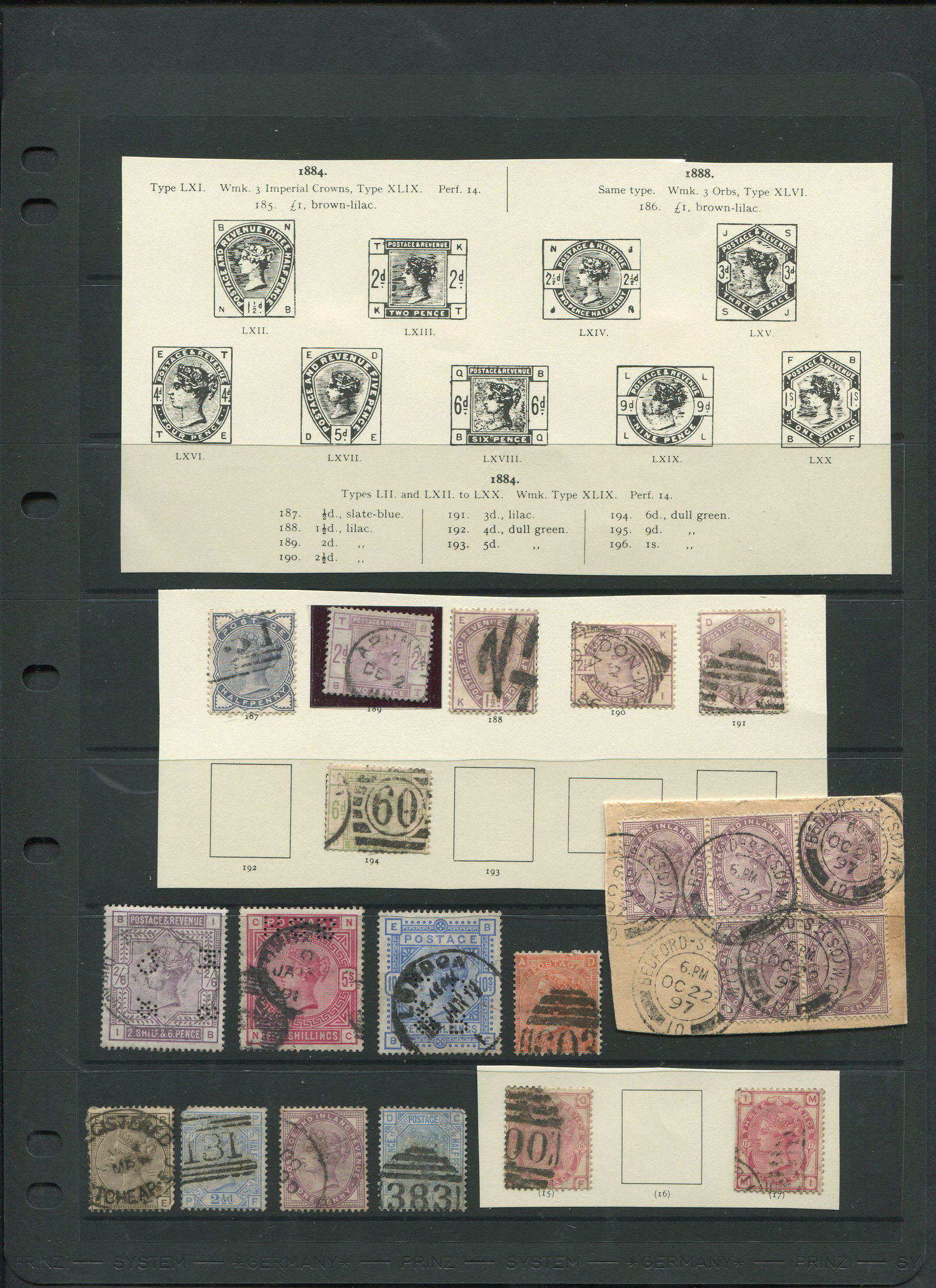Great Britain Victoria Stamp Collection 24 (1 of 1)