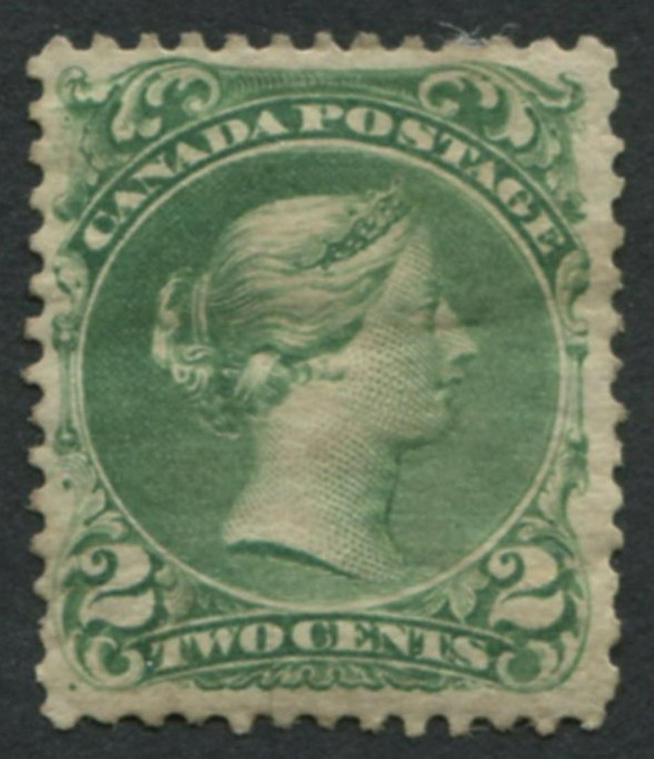 Canada #24 Emerald Green VF MLH (1 of 2)