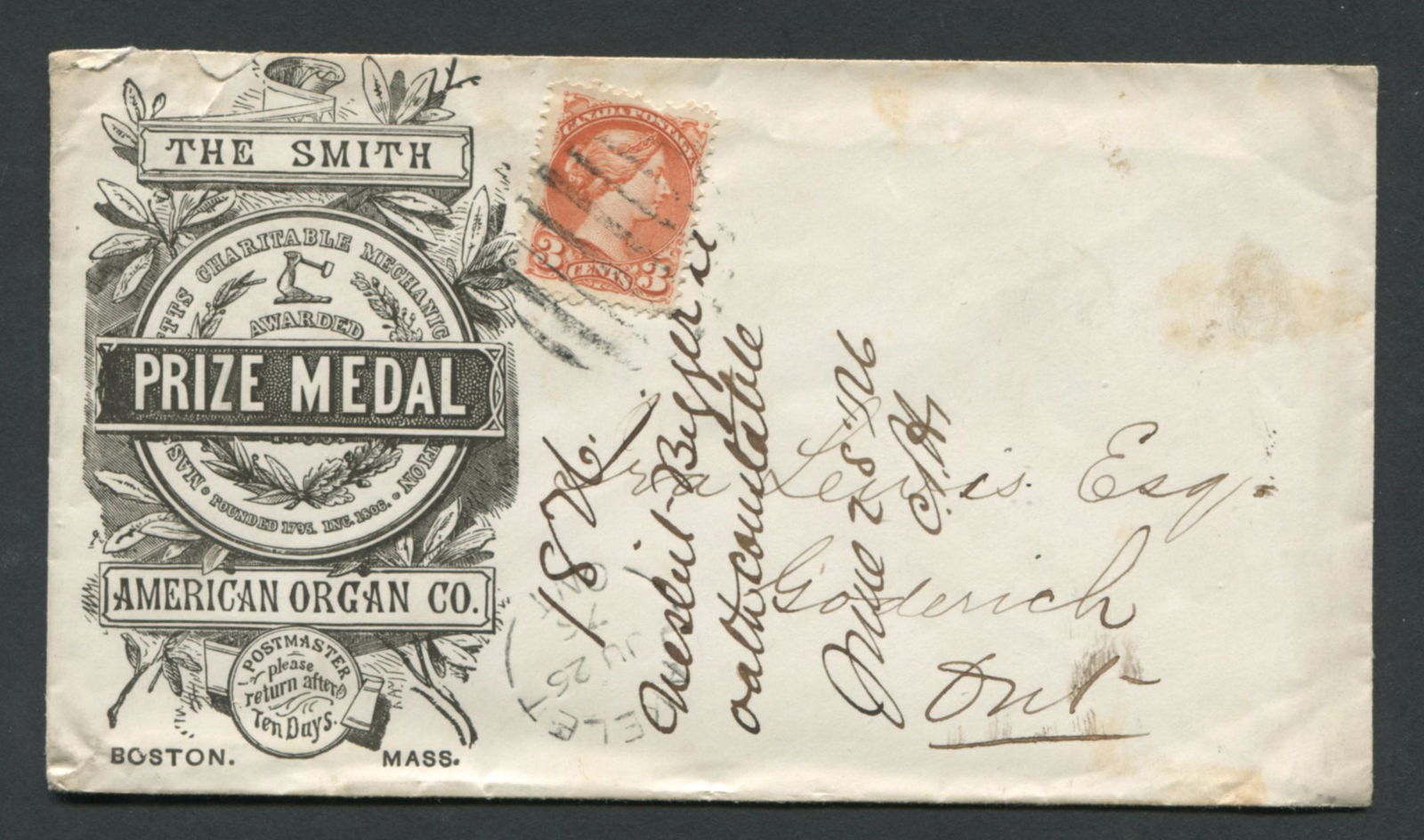 Canada Advertising Stamp Cover (1 of 2)