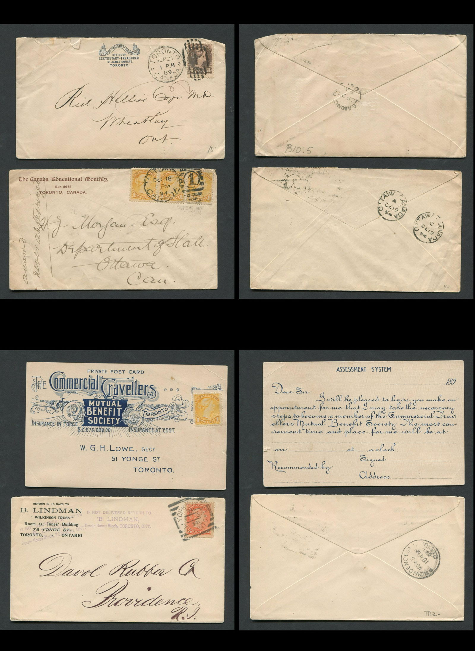 Canada Advertising Stamp Covers 7 (1 of 5)