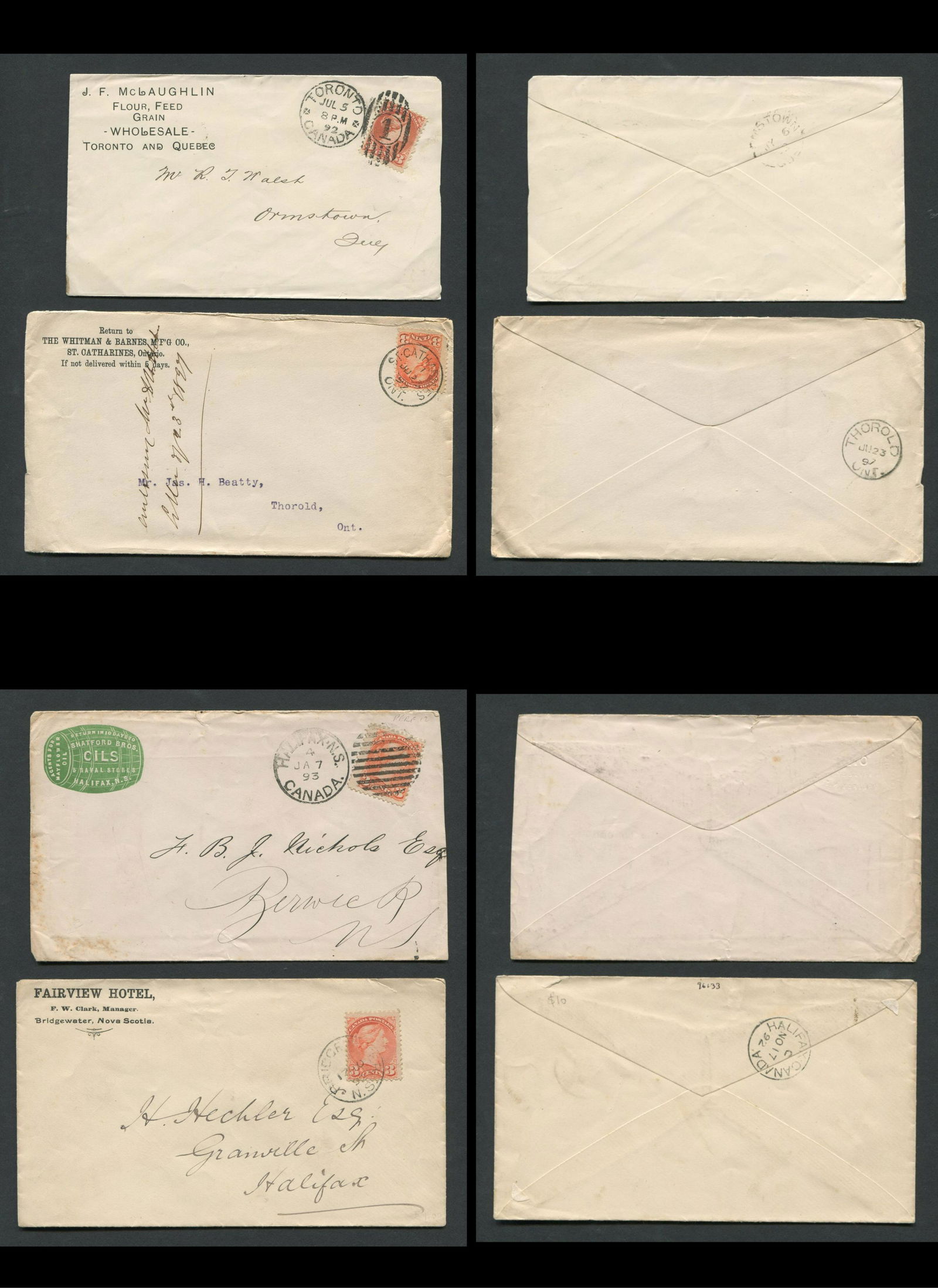 Canada Advertising Stamp Covers 14 (1 of 5)