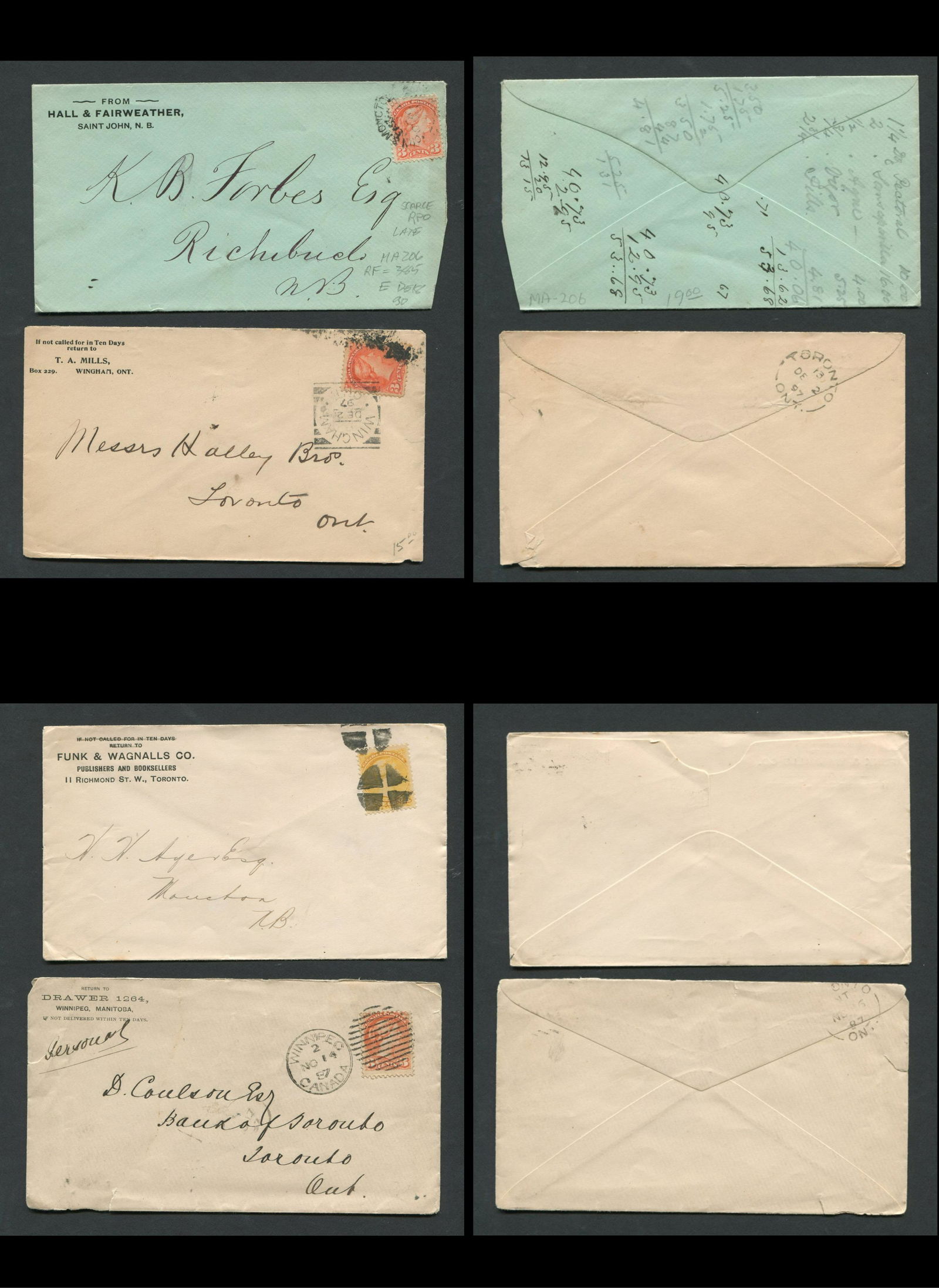 Canada Advertising Stamp Covers 15 (1 of 5)