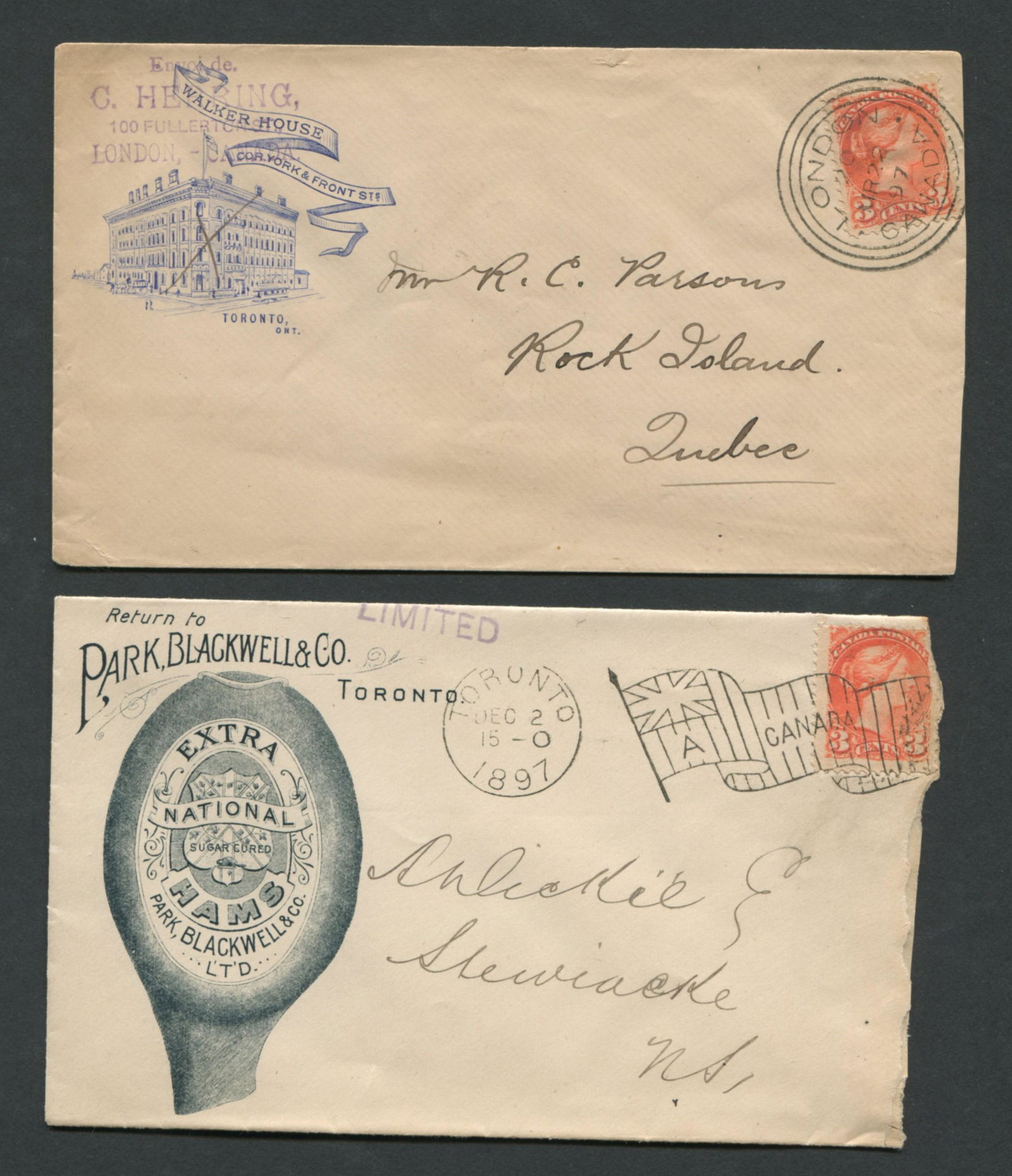 Canada Advertising Stamp Covers 23 (1 of 2)