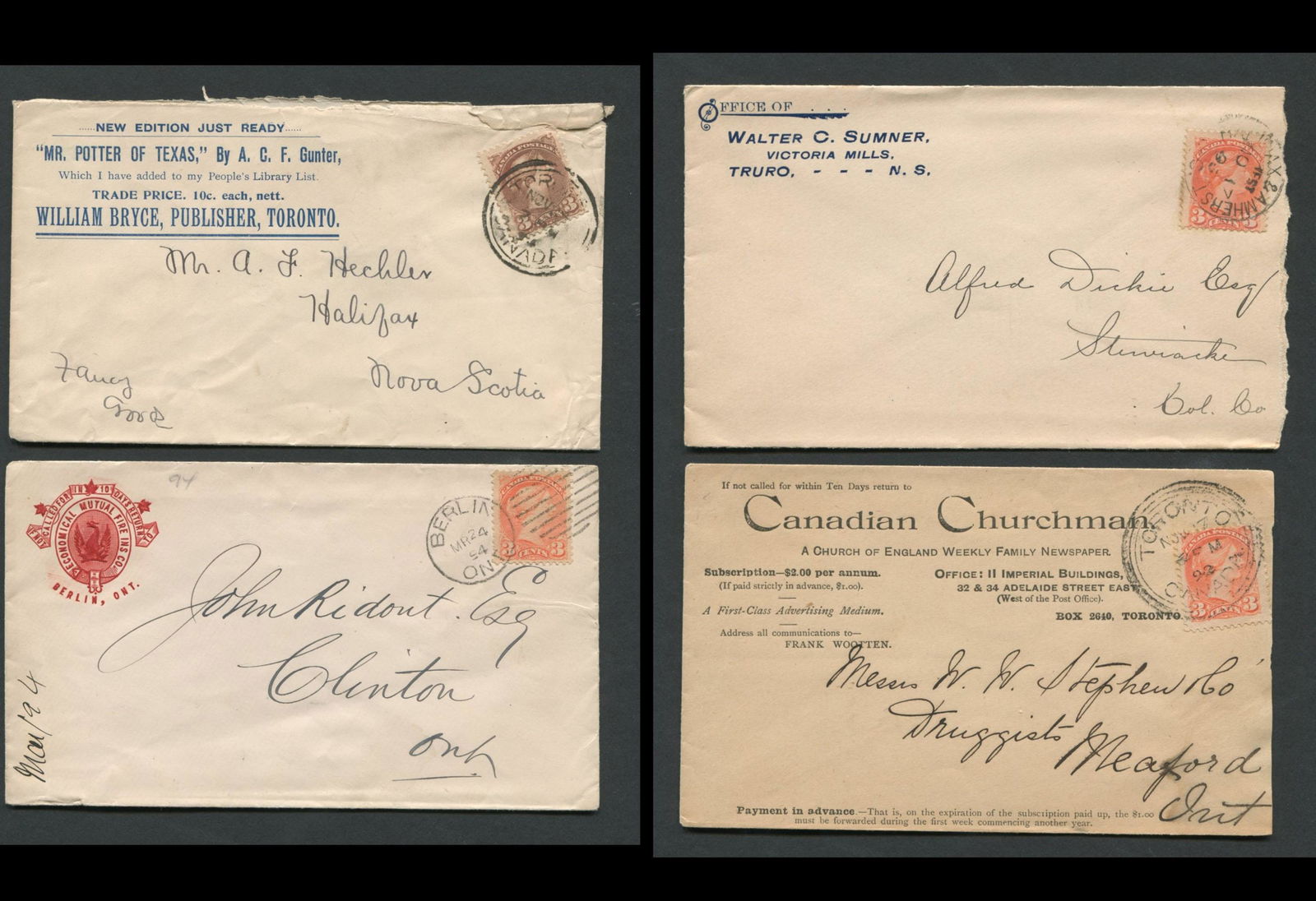 Canada Advertising Stamp Covers 29 (1 of 5)