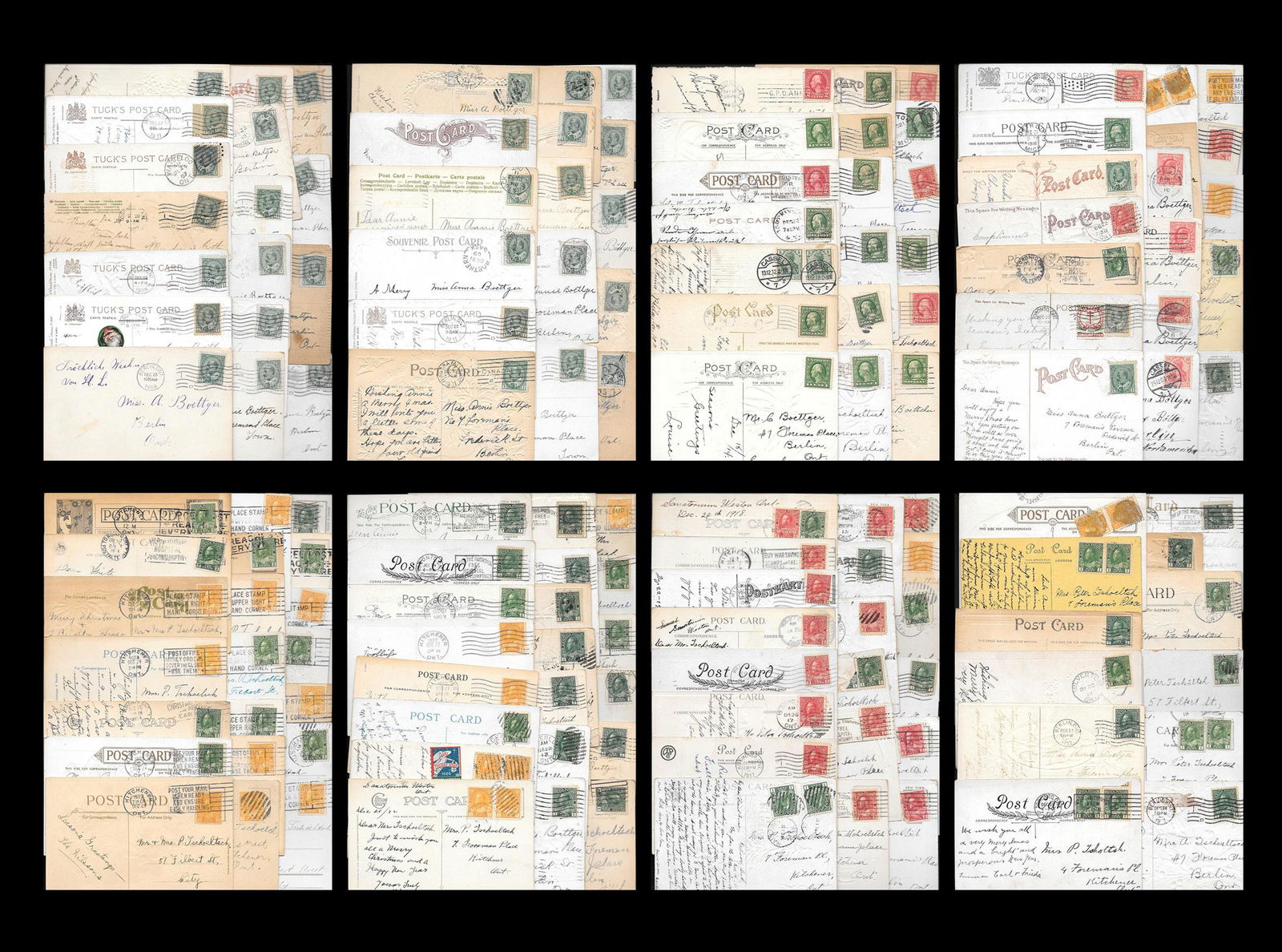 Canada Christmas Post Card Collection (1 of 7)