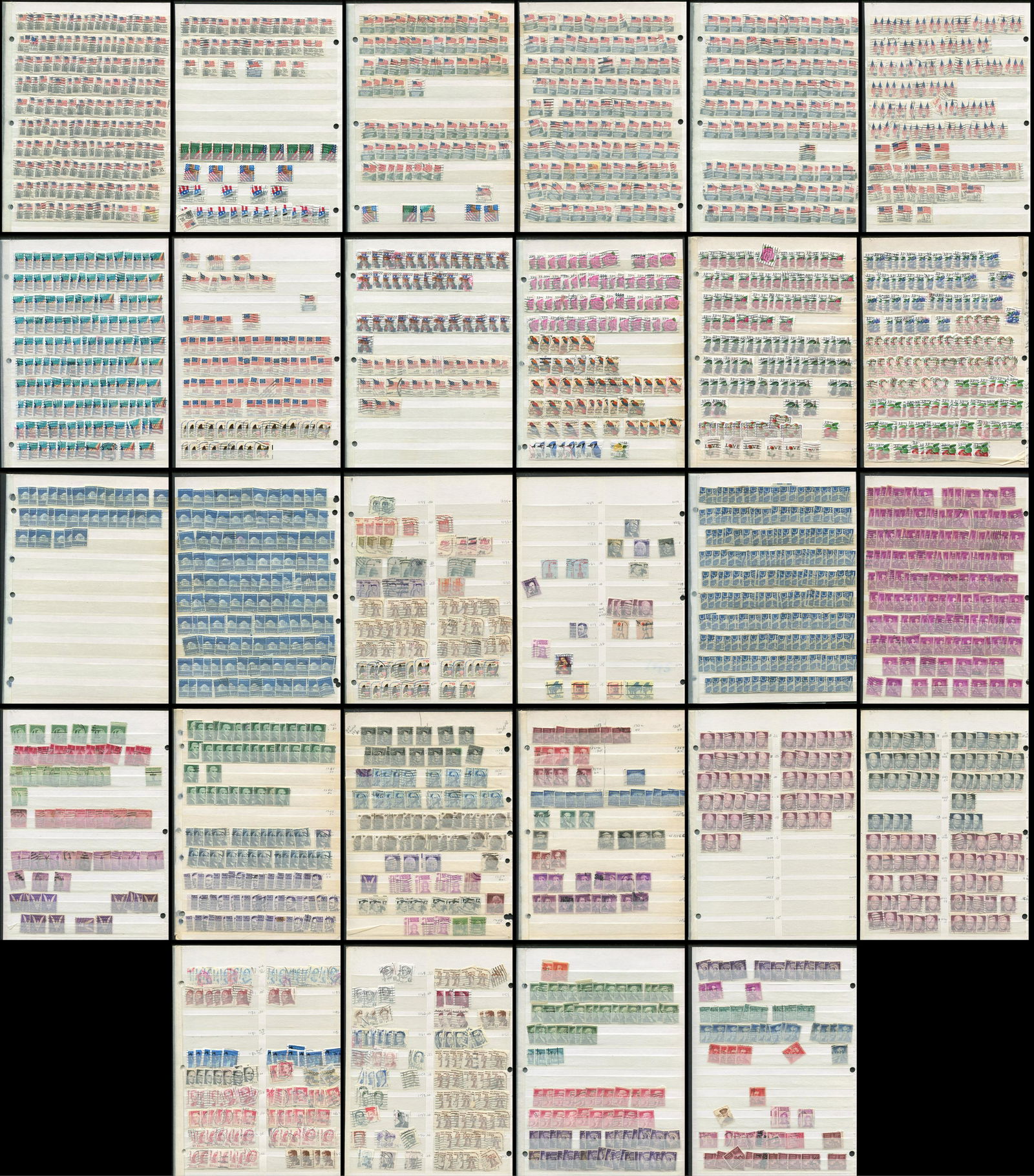 USA Collection of 1600 Stamps (1 of 8)