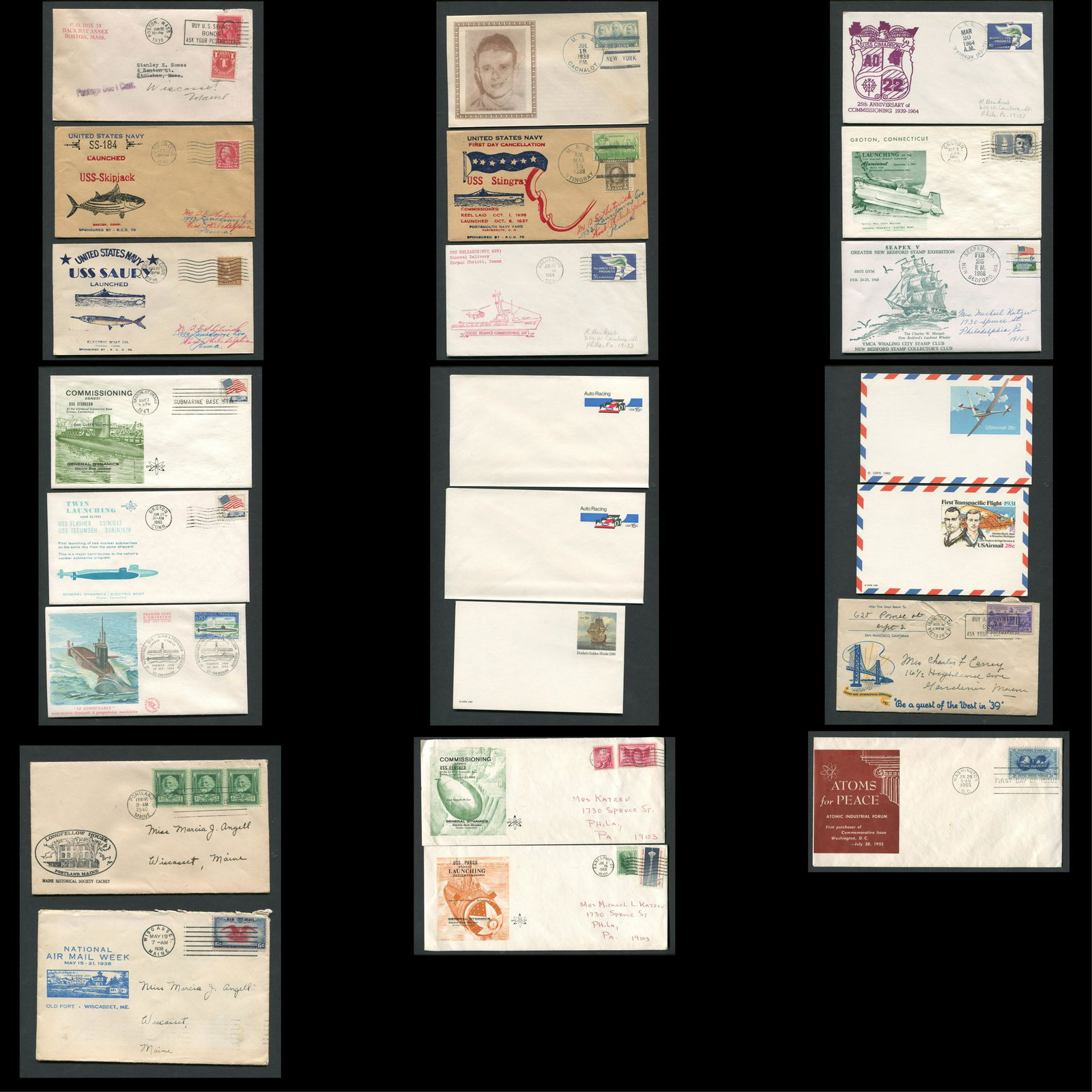 USA Stamp Cover Collection (1 of 10)