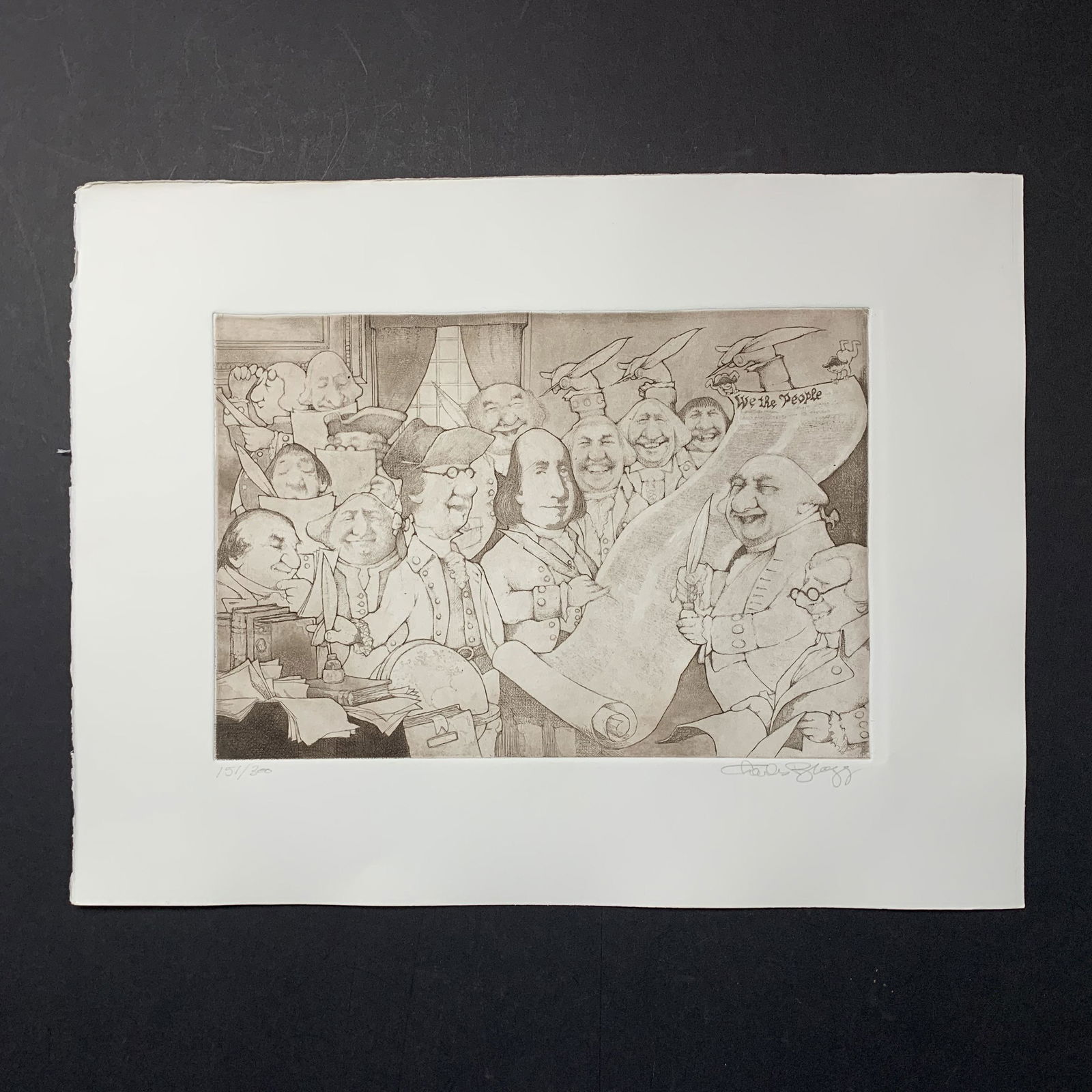 Charles Bragg's "Signors of the Declaration of (1 of 2)