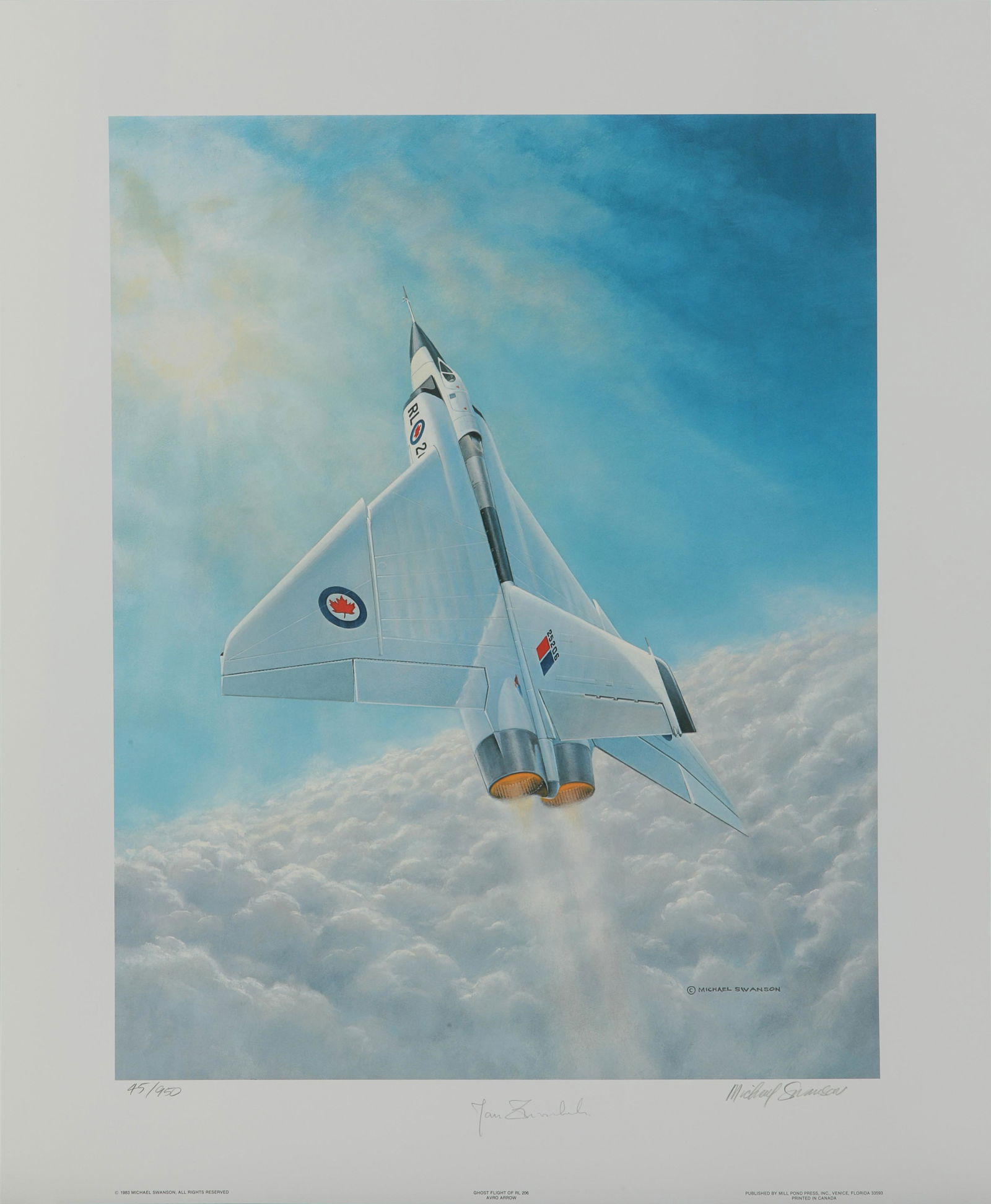 Michael Swanson's "Ghost Flight Of RL206" Limited (1 of 1)