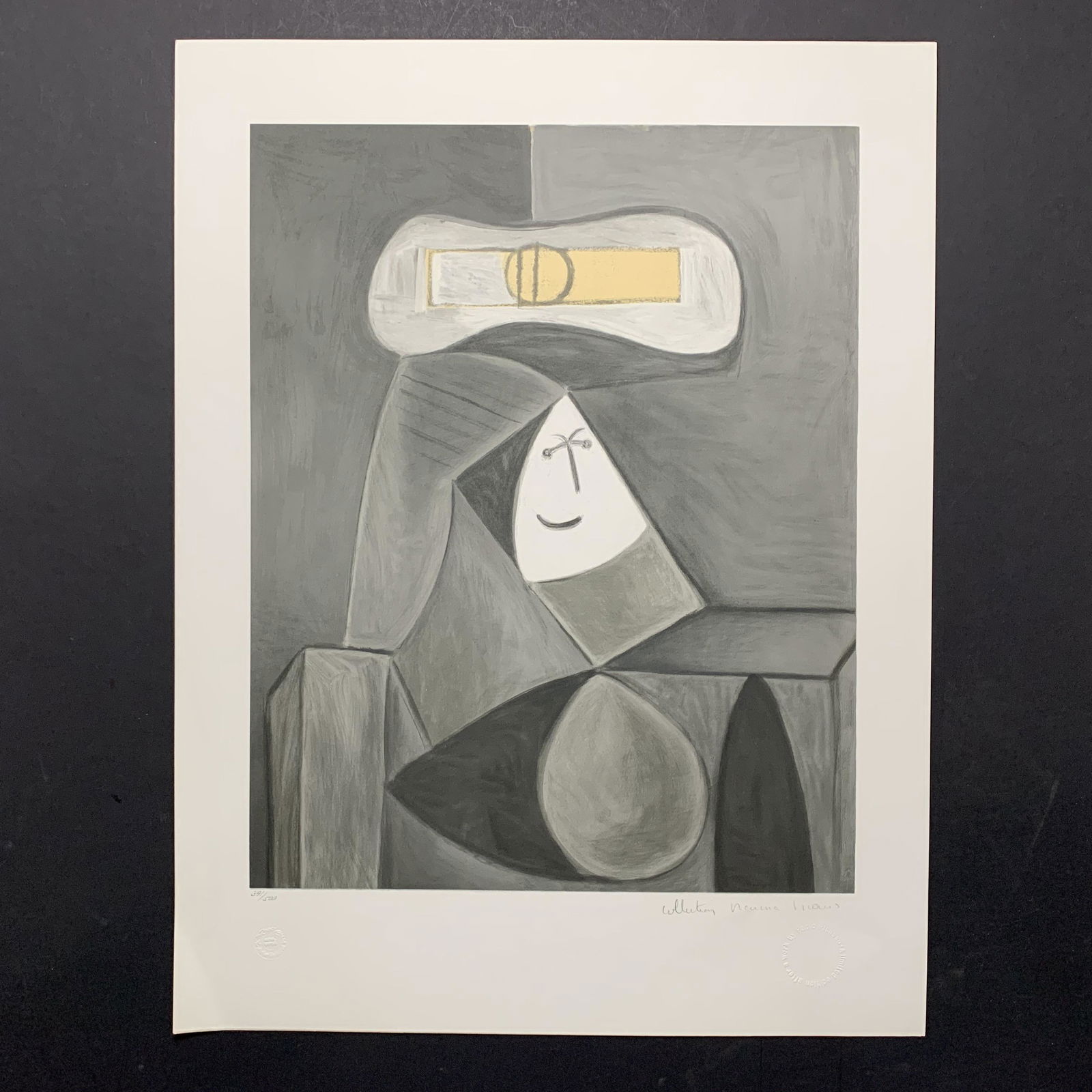 Pablo Picasso's "Femme au Chapeau Gris" Limited Edition (1 of 5)