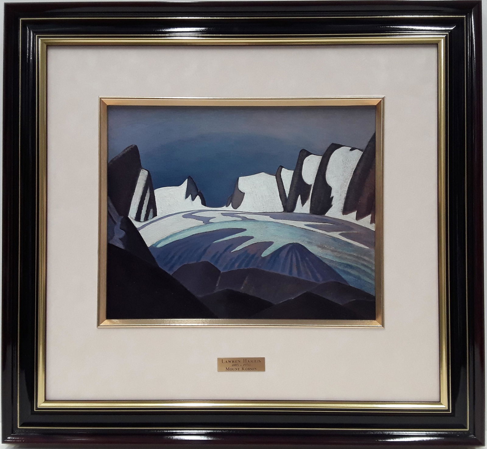 Lawren Harris's "Mount Robson" Limited Edition Framed (1 of 4)