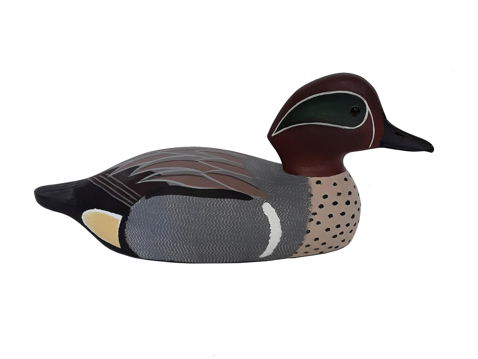 T Walker's Duck Decoy Carving (1 of 4)
