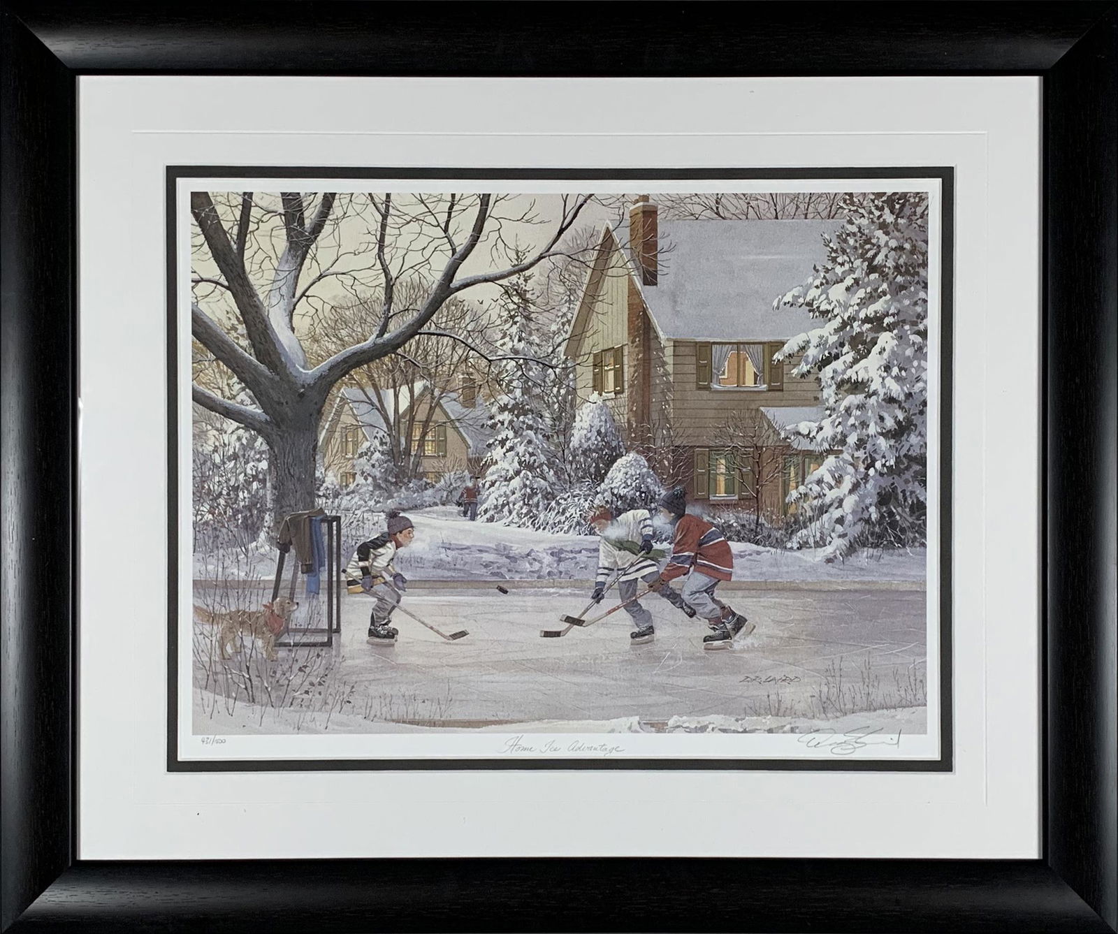 Doug Laird's "Home Ice Advantage" Limited Edition Print (1 of 1)