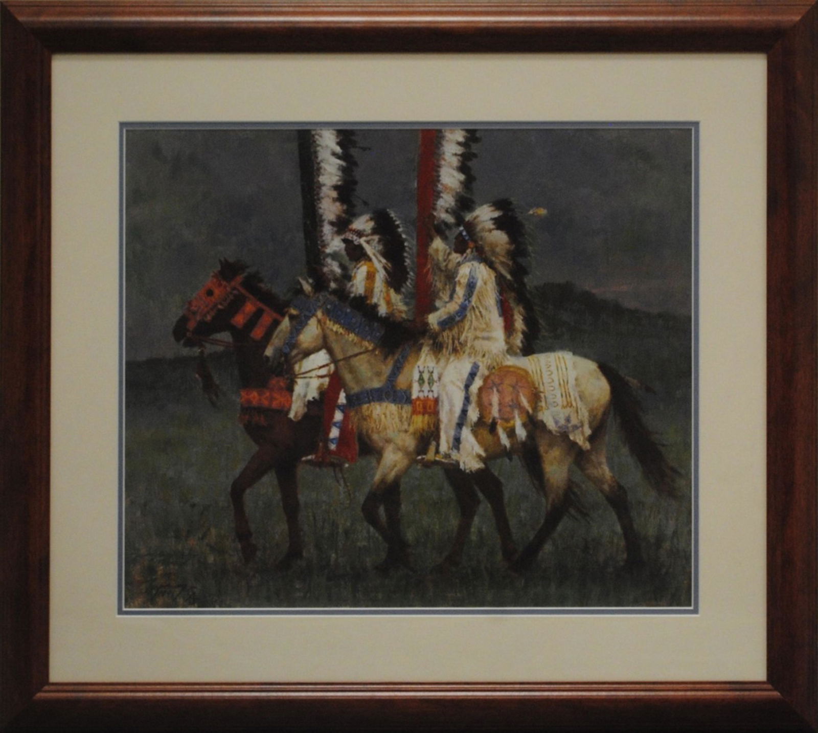 Howard Terpning's "Prairie Knights" Limited Edition (1 of 2)