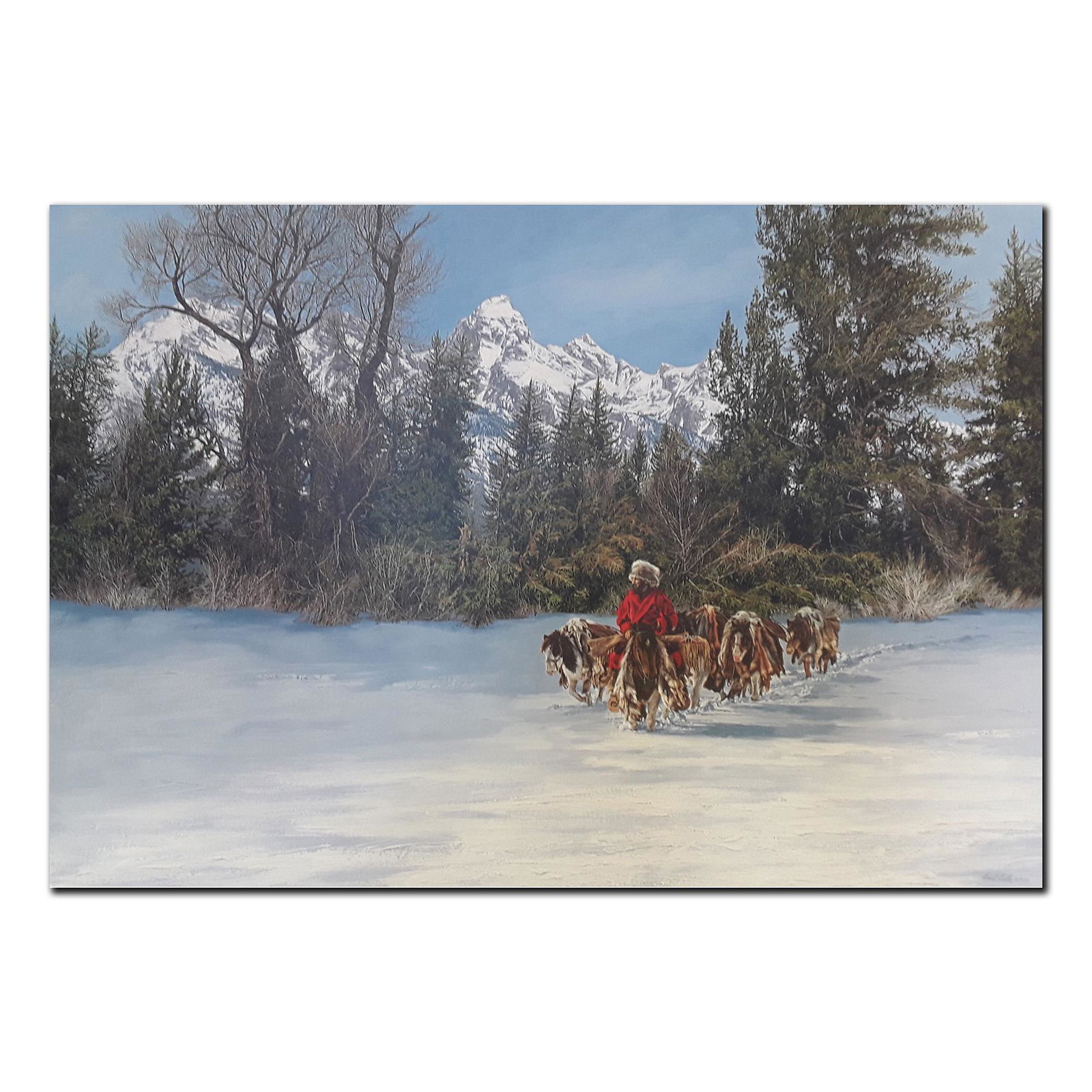 Paul Calle's "Out Of The Silence" Limited Edition Print (1 of 3)