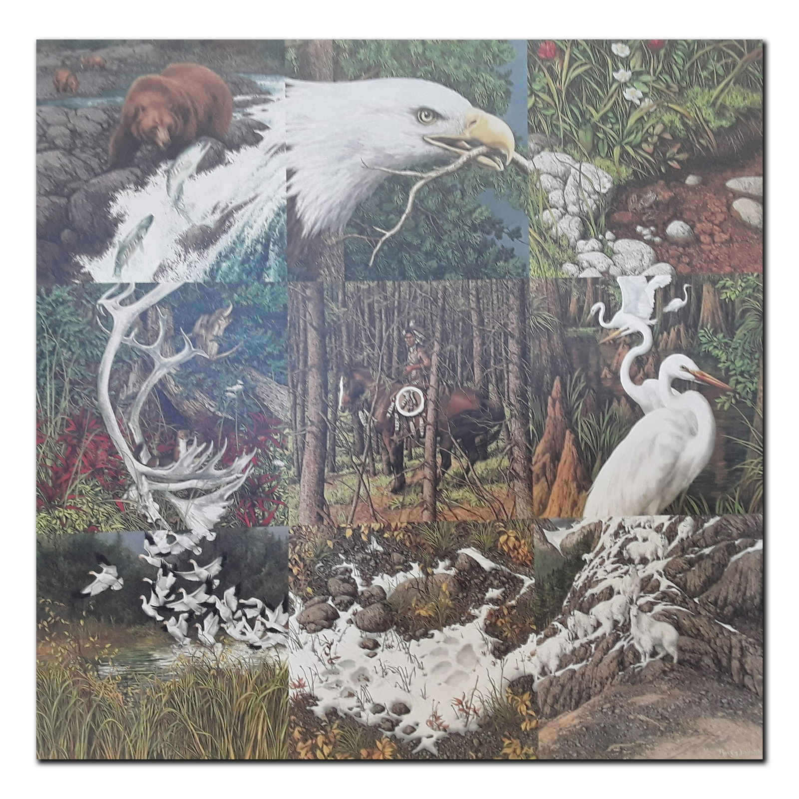 Bev Doolittle's "Sacred Circle" Limited Edition Print (1 of 2)