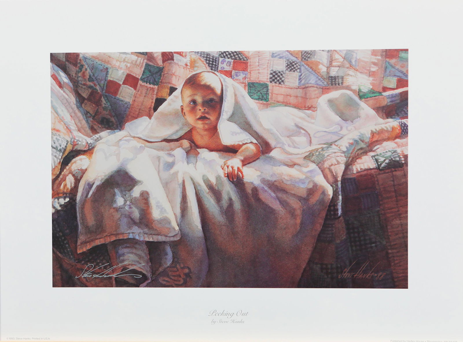 Steve Hanks' "Peeking Out" Open Edition Print (1 of 1)