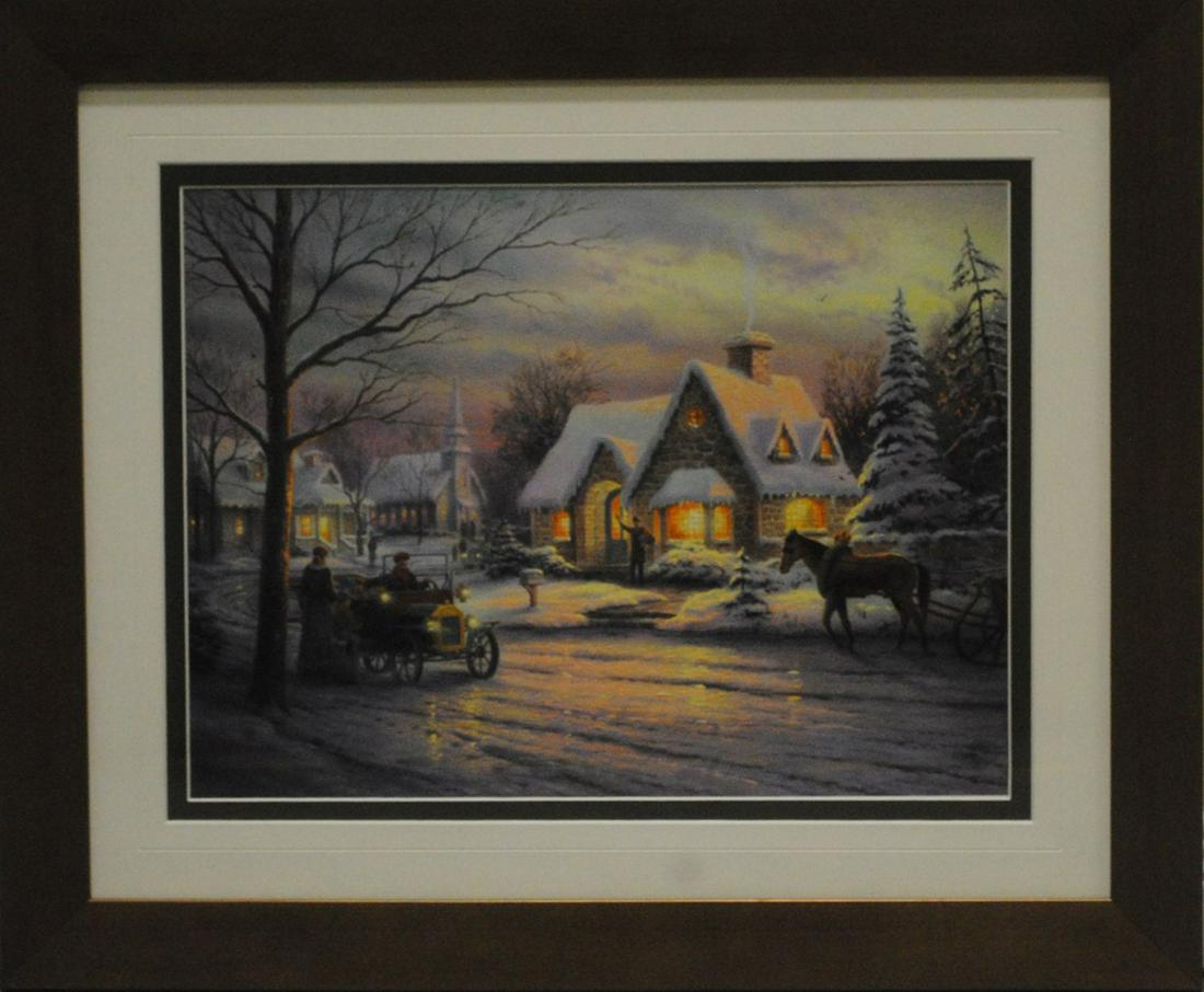 Thomas Kinkade's Open Edition Framed Print (1 of 1)
