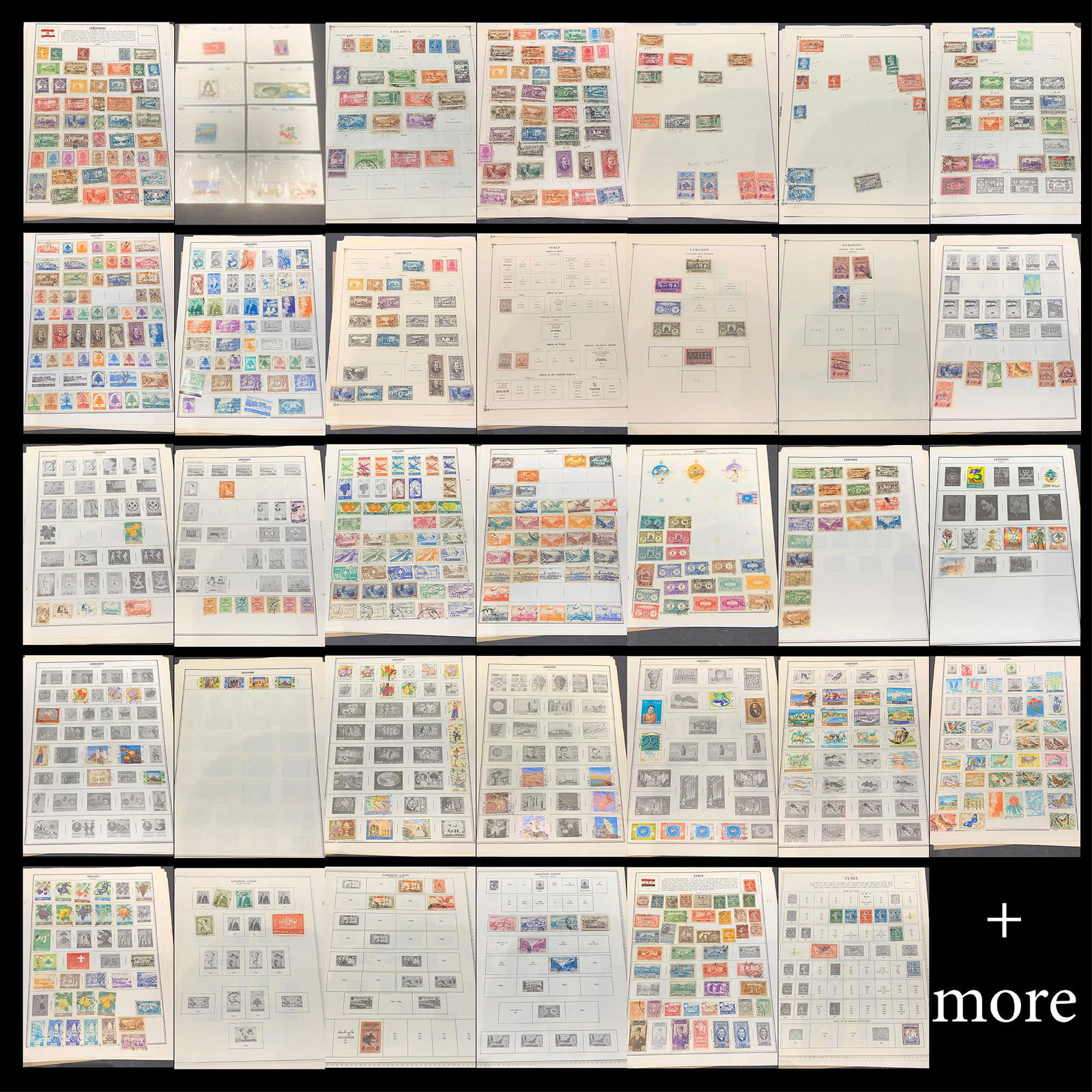 Arab Nations Stamp Collection 1919- (1 of 9)