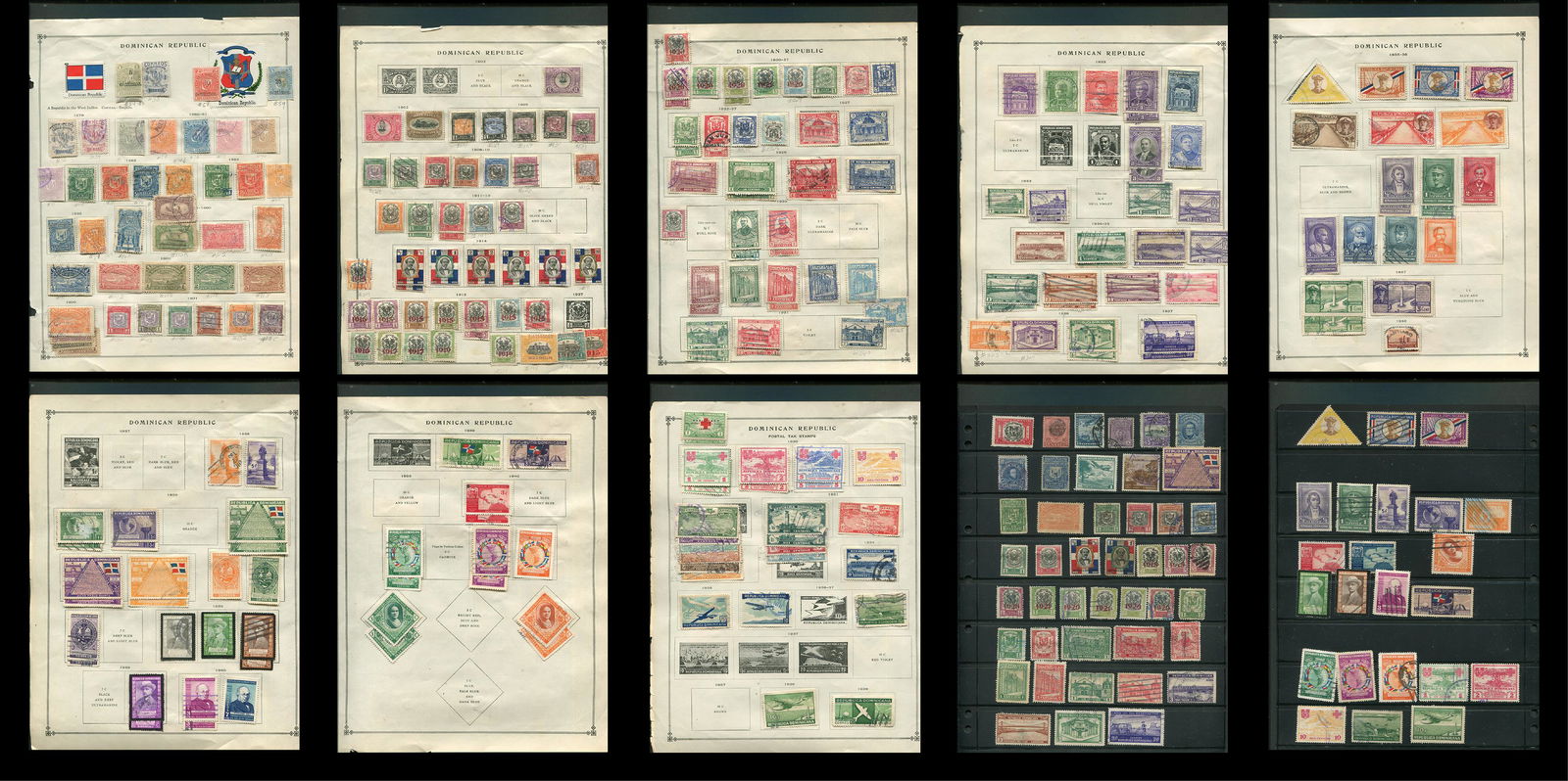 Dominican Republic Stamp Collection 1879- (1 of 9)
