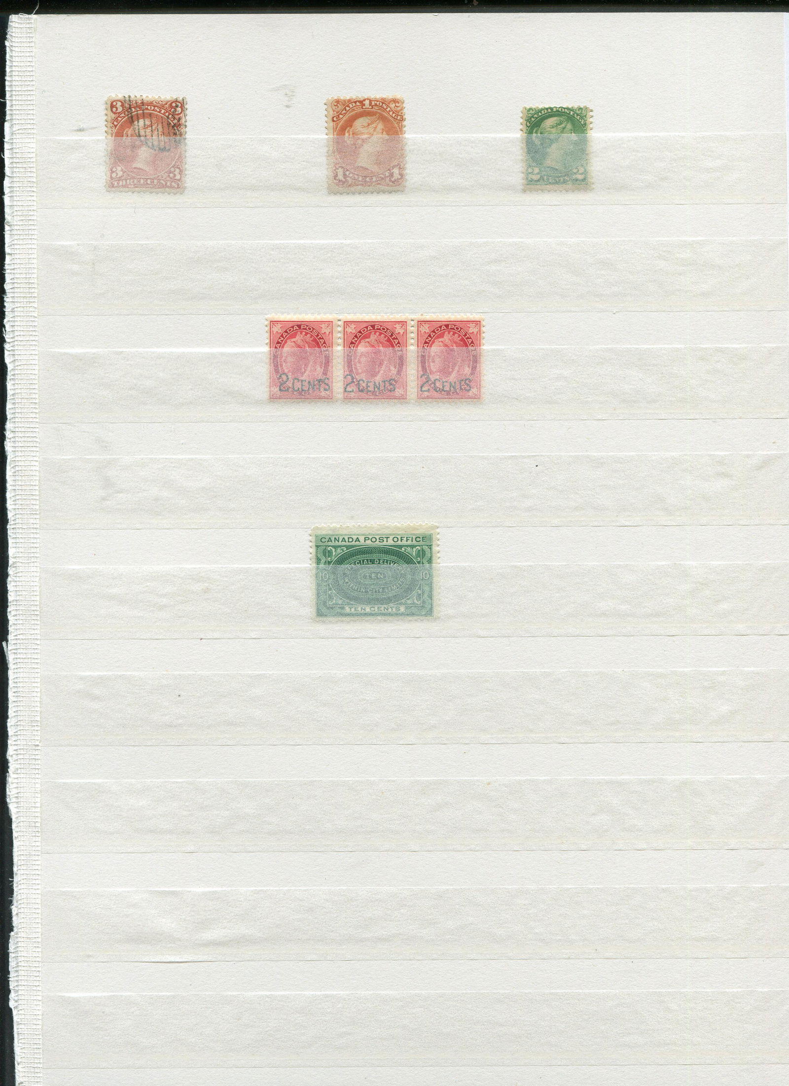 Canada Early Stamp Collection 1 (1 of 1)
