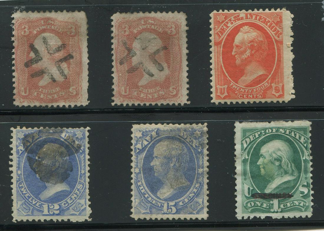 USA #94, #O22/#O57S VG/VF (1 of 2)