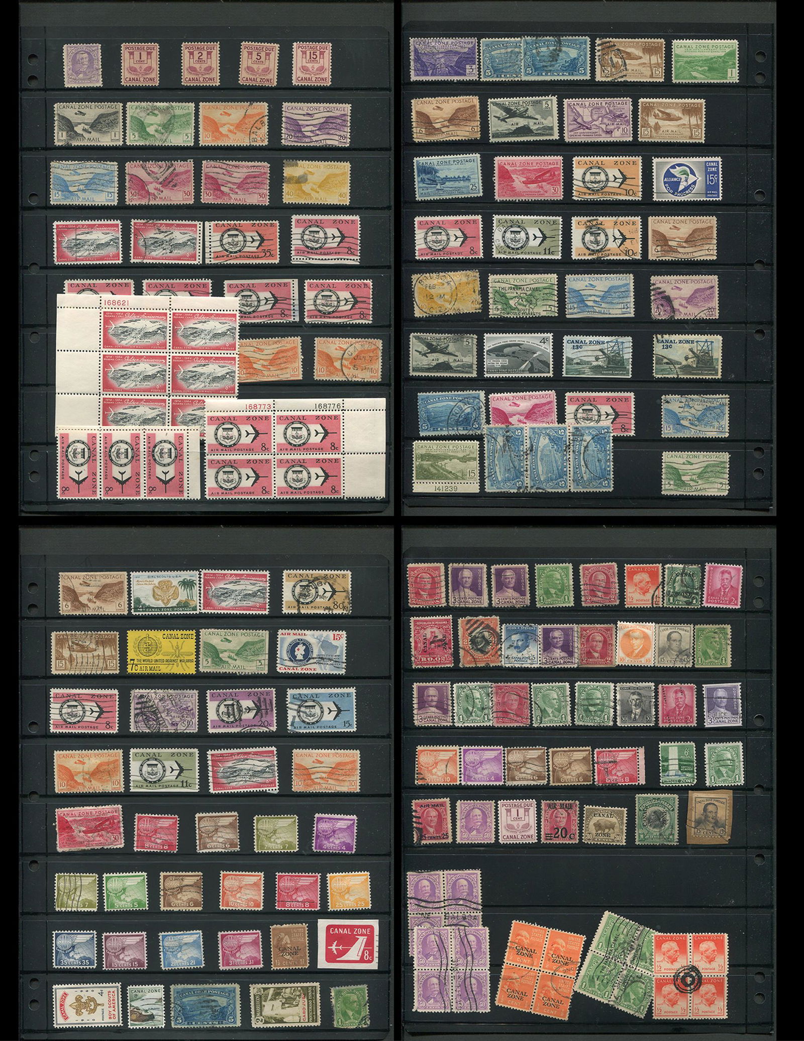 Canal Zone Stamp Collection (1 of 5)