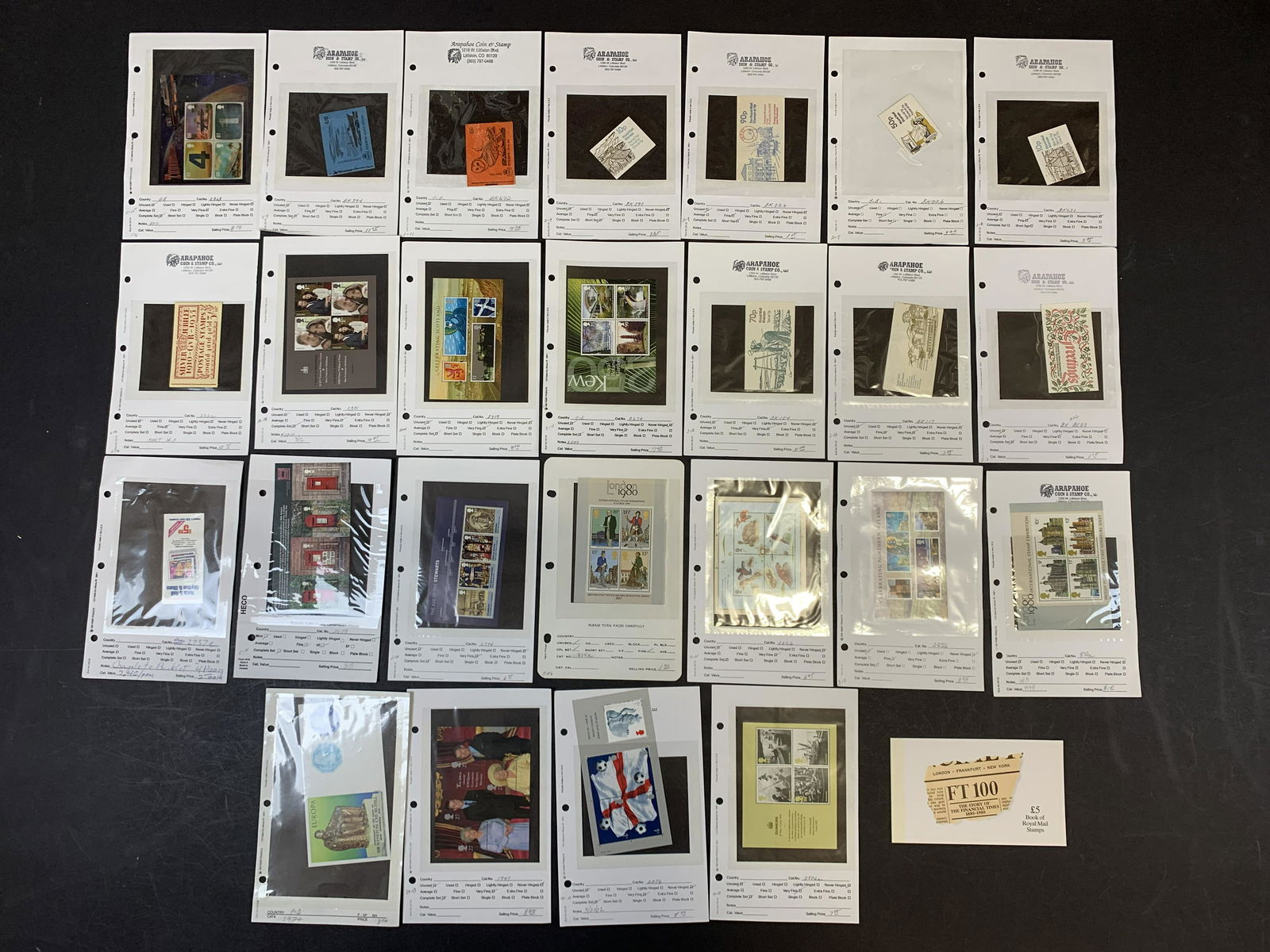 Great Britain Stamp, Booklet & Sheets Collection (1 of 5)