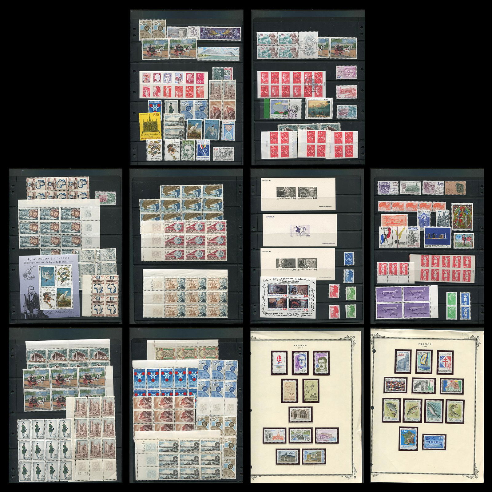 France Stamp Collection MNH 2 (1 of 10)