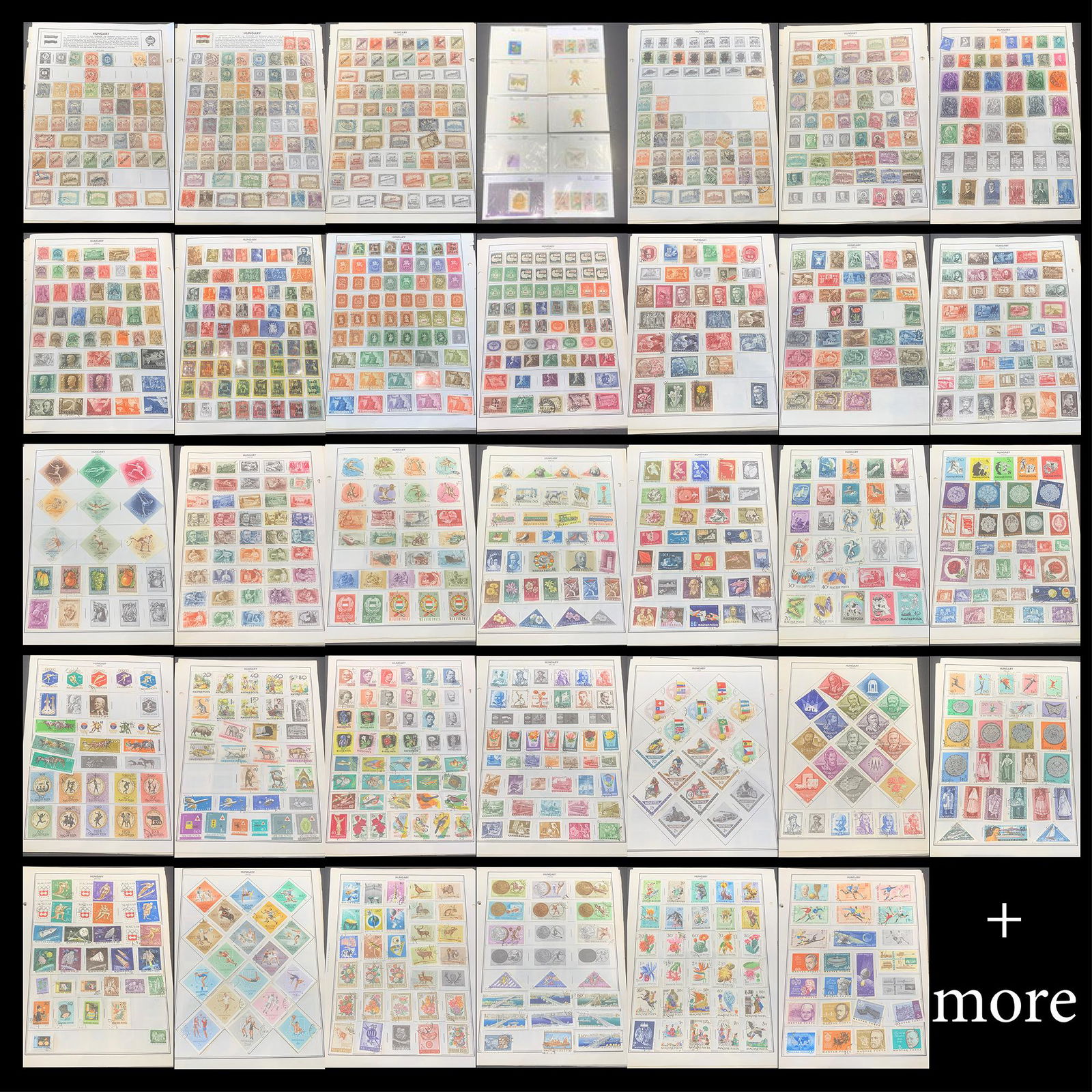 Hungary Stamp Collection 1871-1974 (1 of 10)