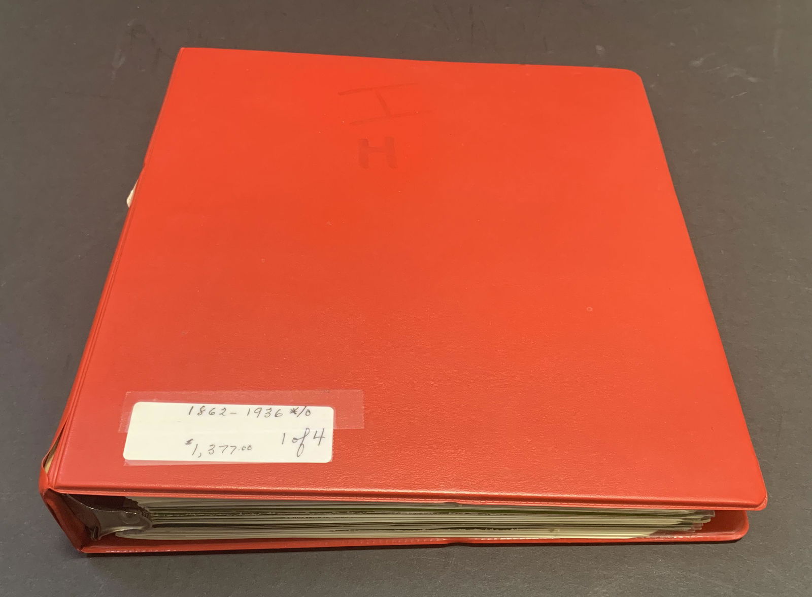 Switzerland 1862-1936 Stamp Collection (1 of 7)