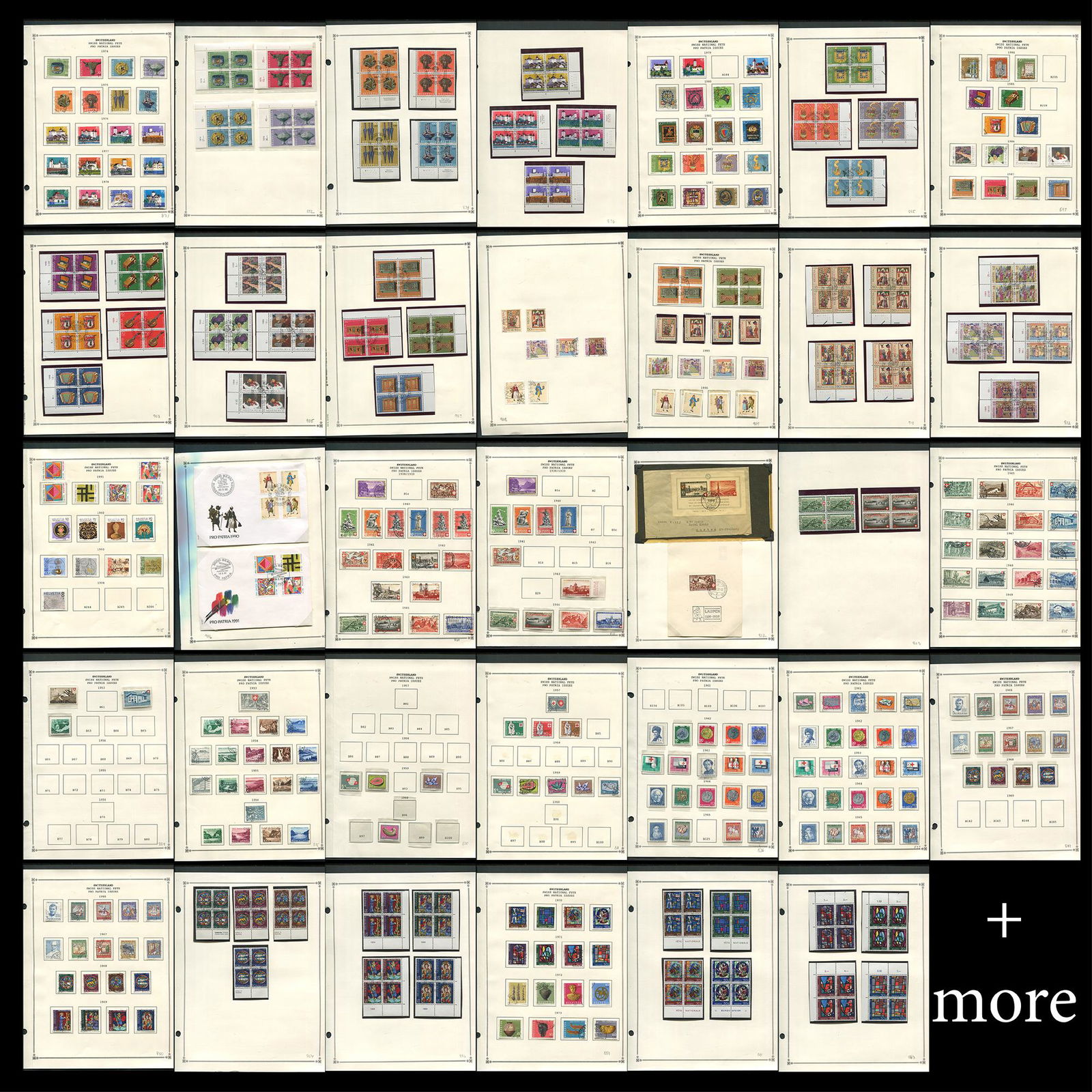 Switzerland Stamp and Cover Collection (1 of 10)