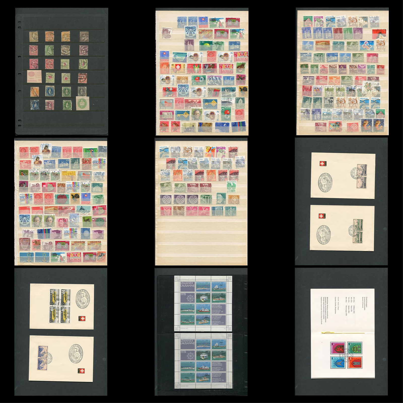 Switzerland Stamp Collection 3 (1 of 10)