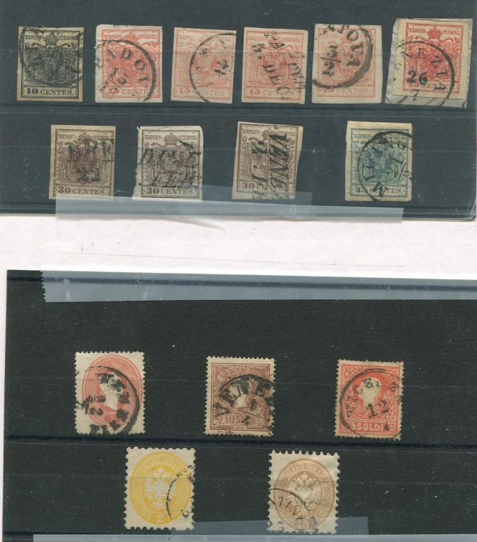 Austria Lombardy Venetia Stamp Collection 1850- (1 of 1)