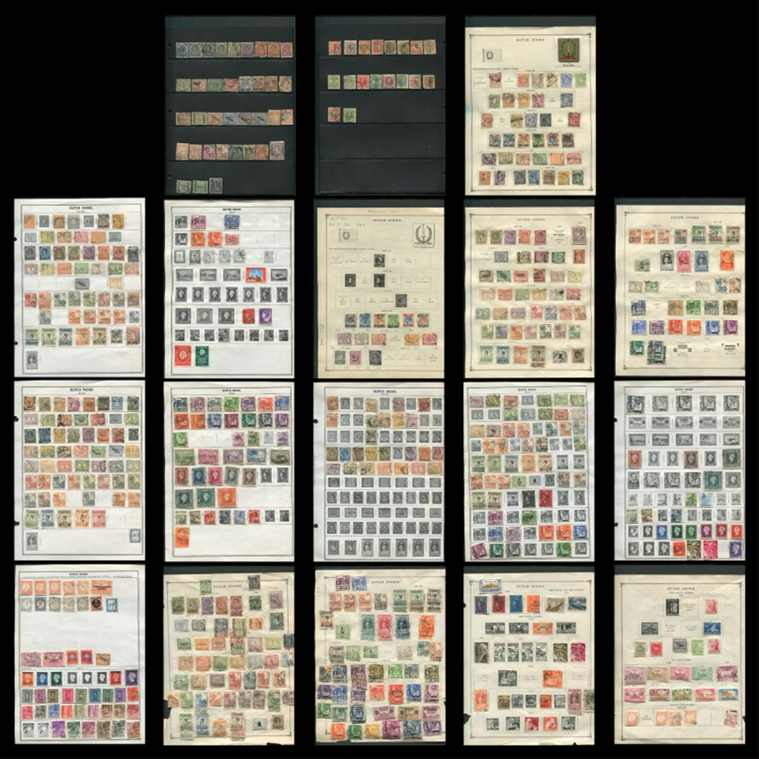 Dutch Indies Stamp Collection 1864- (1 of 10)