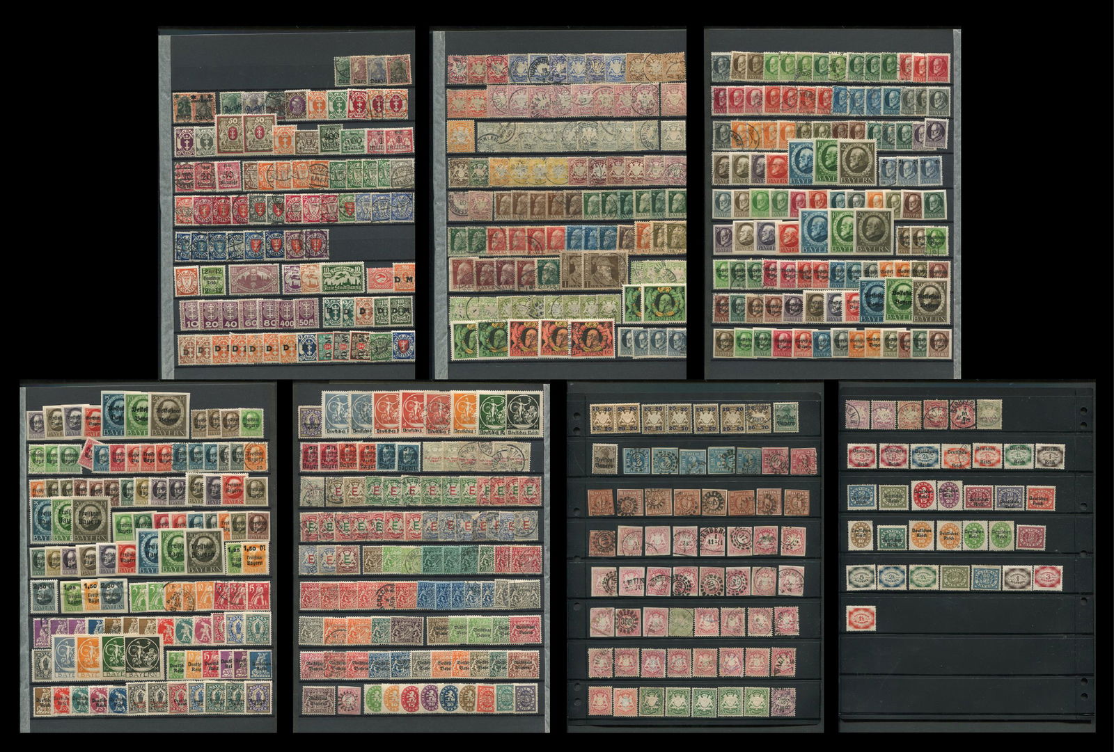 Germany States Stamp Collection 4 (1 of 8)