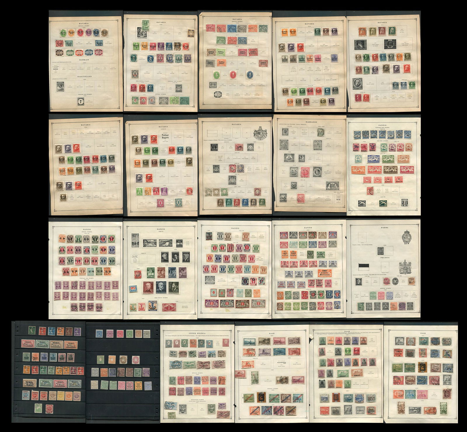 Germany States Stamp Collection 5 (1 of 10)