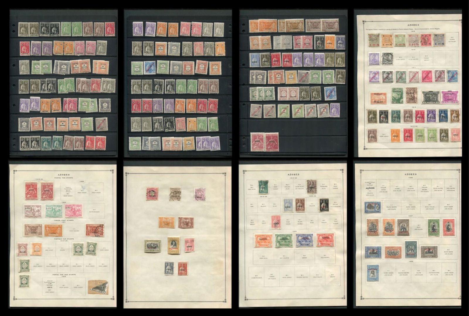 Azores Stamp Collection 1906- (1 of 9)
