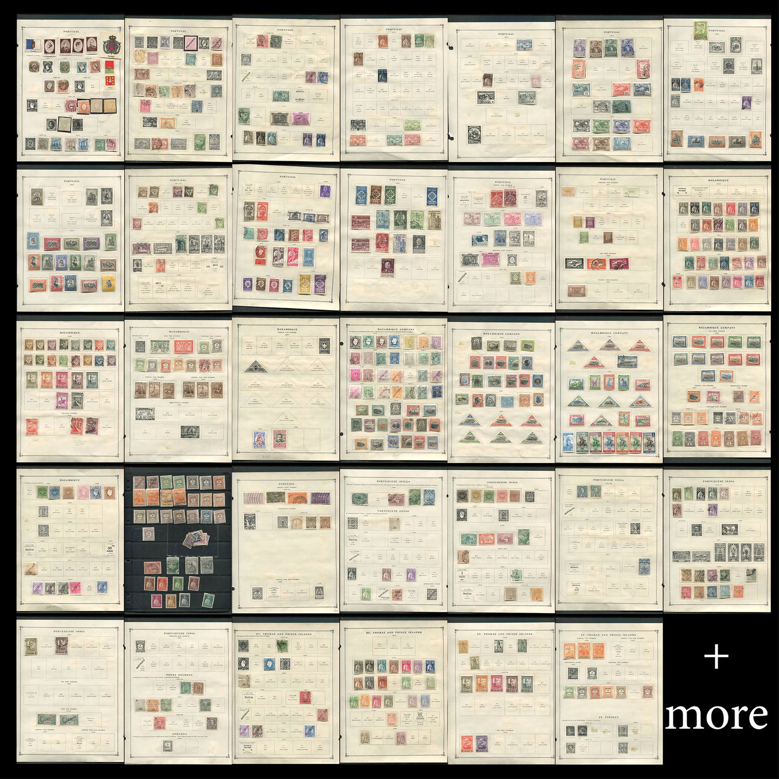 Portugal & Colonies Stamp Colonies 1853- (1 of 10)
