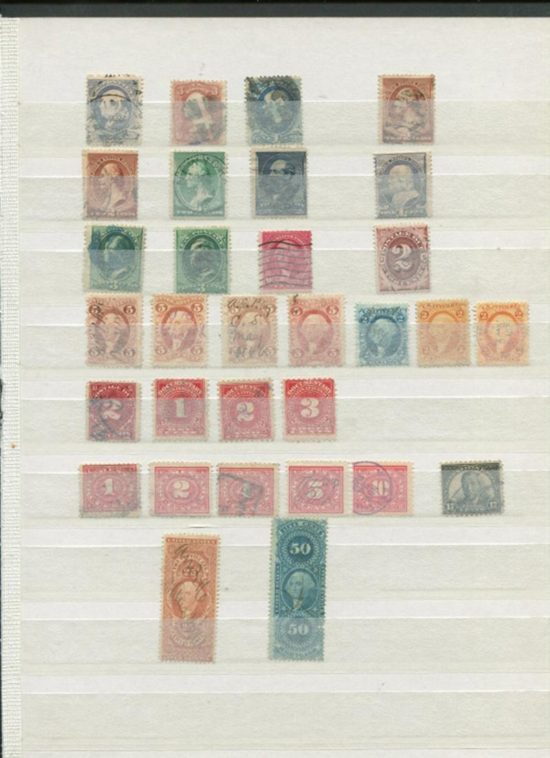 USA Early Stamp Collection 1 (1 of 1)