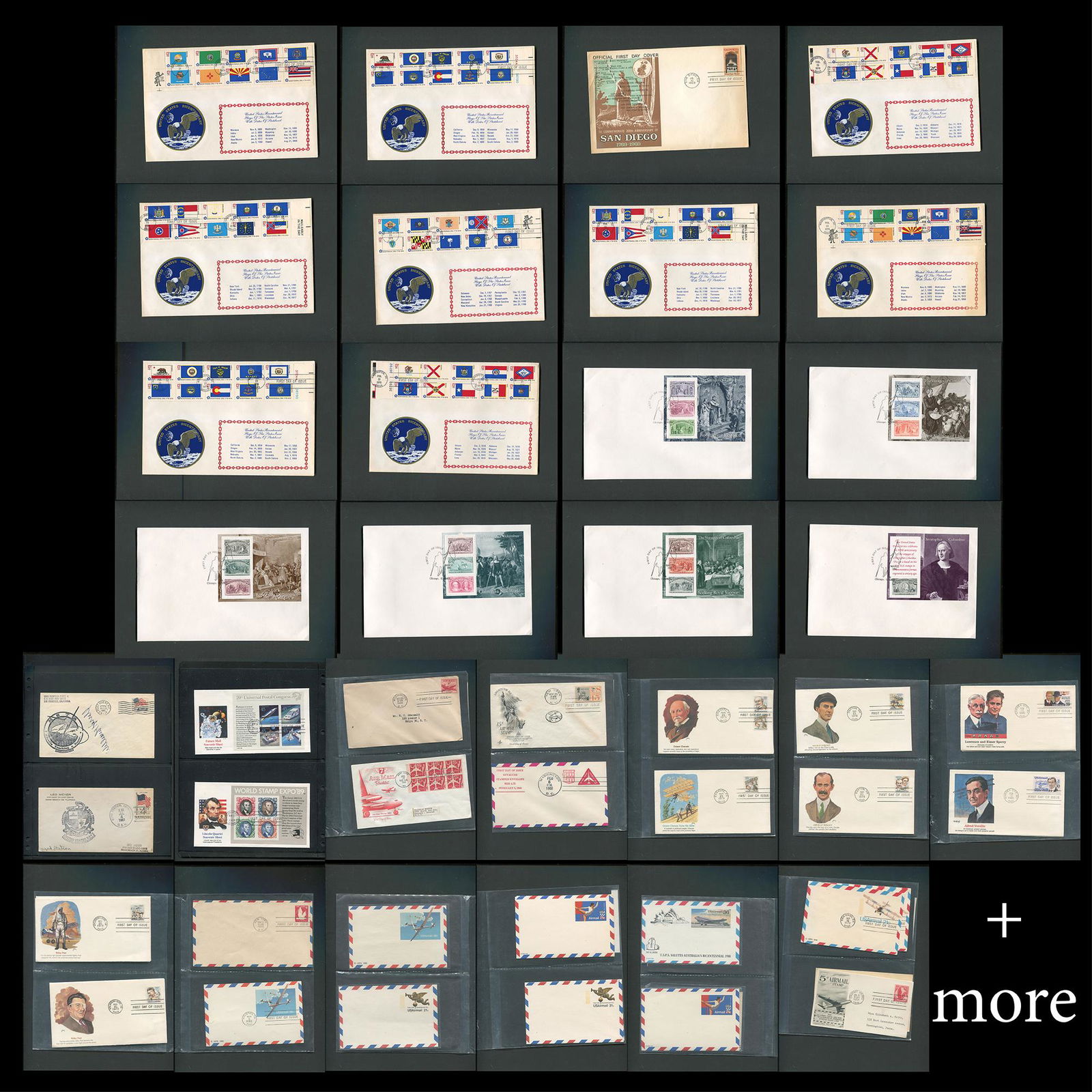 USA FDC & Postal Stationary Stamp Collection (1 of 10)