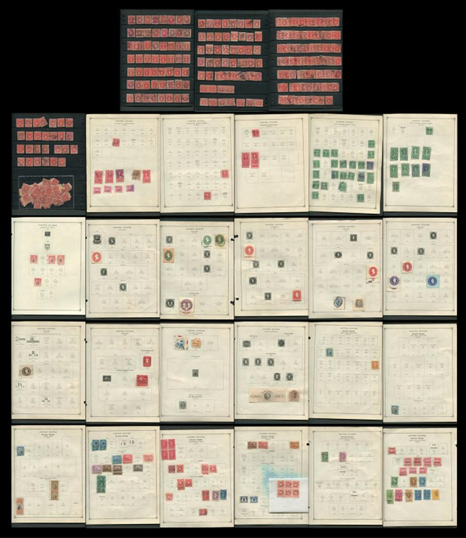 USA Revenue Stamp Collection 1862- (1 of 10)