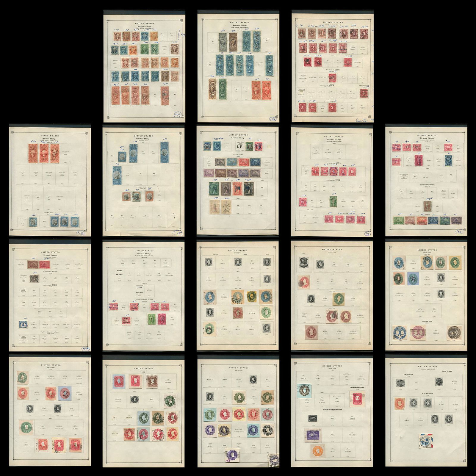 USA Stamp Collection 1862-1871 (1 of 10)