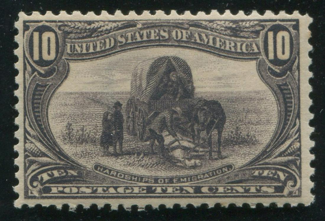 USA 1898 #290 10c Gray Violet VF MNH (1 of 2)