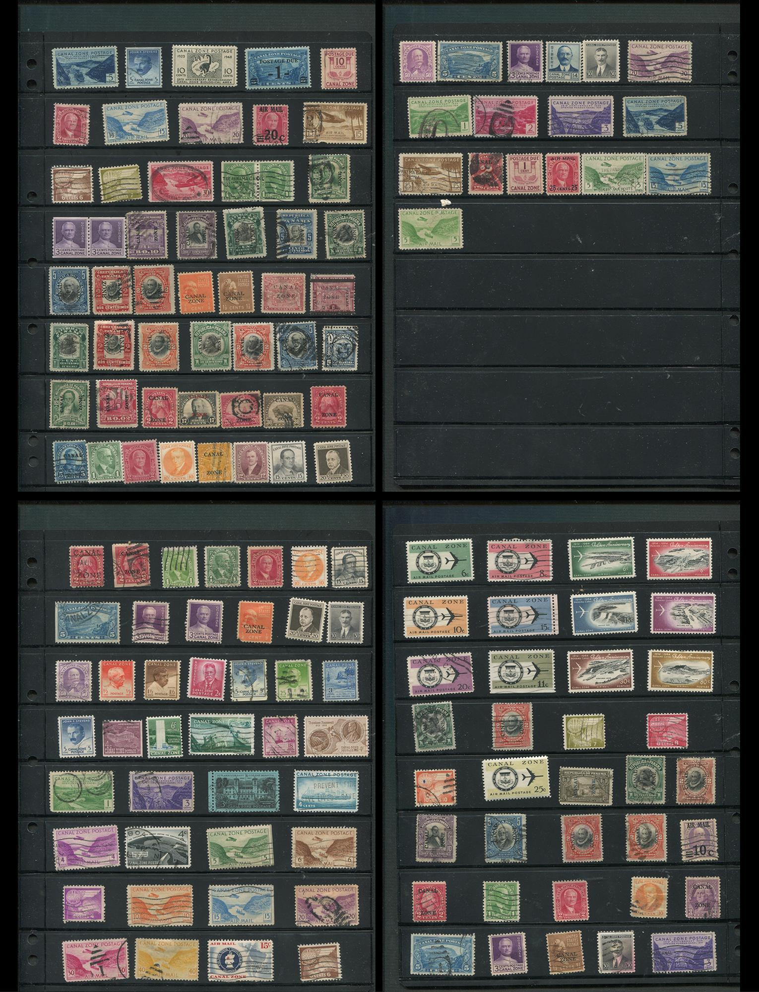 Canal Zone Stamp Collection (1 of 5)