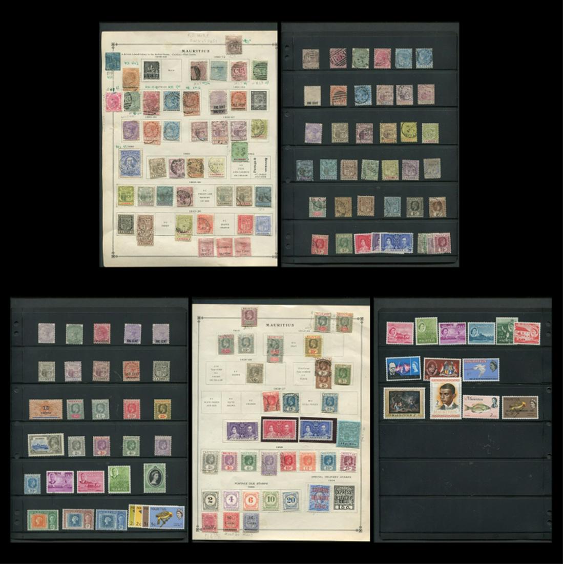 Mauritius 1859-1969 Stamp Collection (1 of 6)