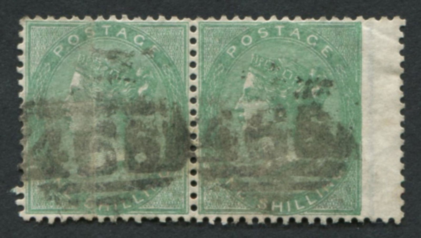 Great Britain 1856 #28 1sh Pair (1 of 2)