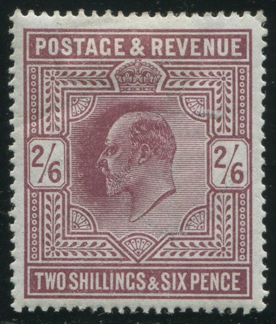 Great Britain 1902-11 #139 2sh 6p VF MH (1 of 2)