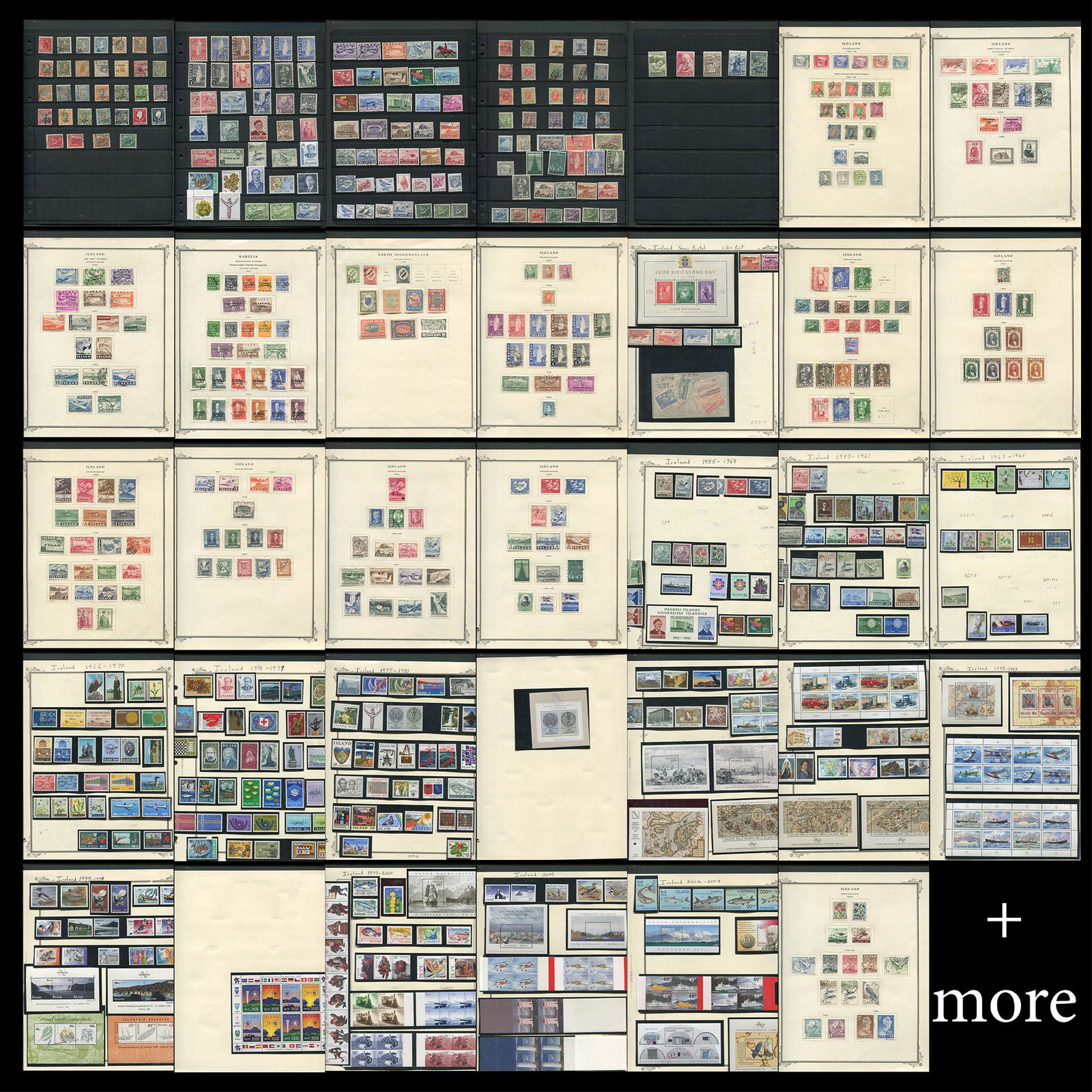 Iceland Stamp Collection (1 of 10)