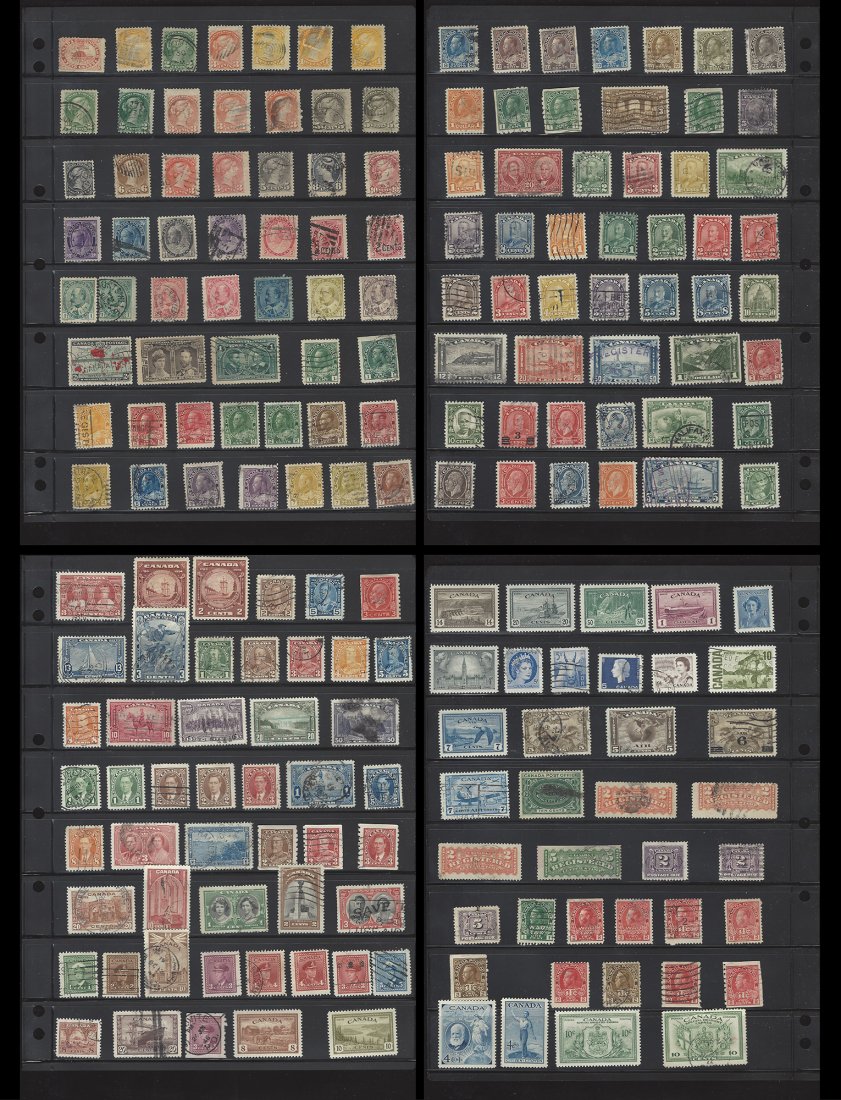 Canada Stamp Collection 1859- (1 of 5)
